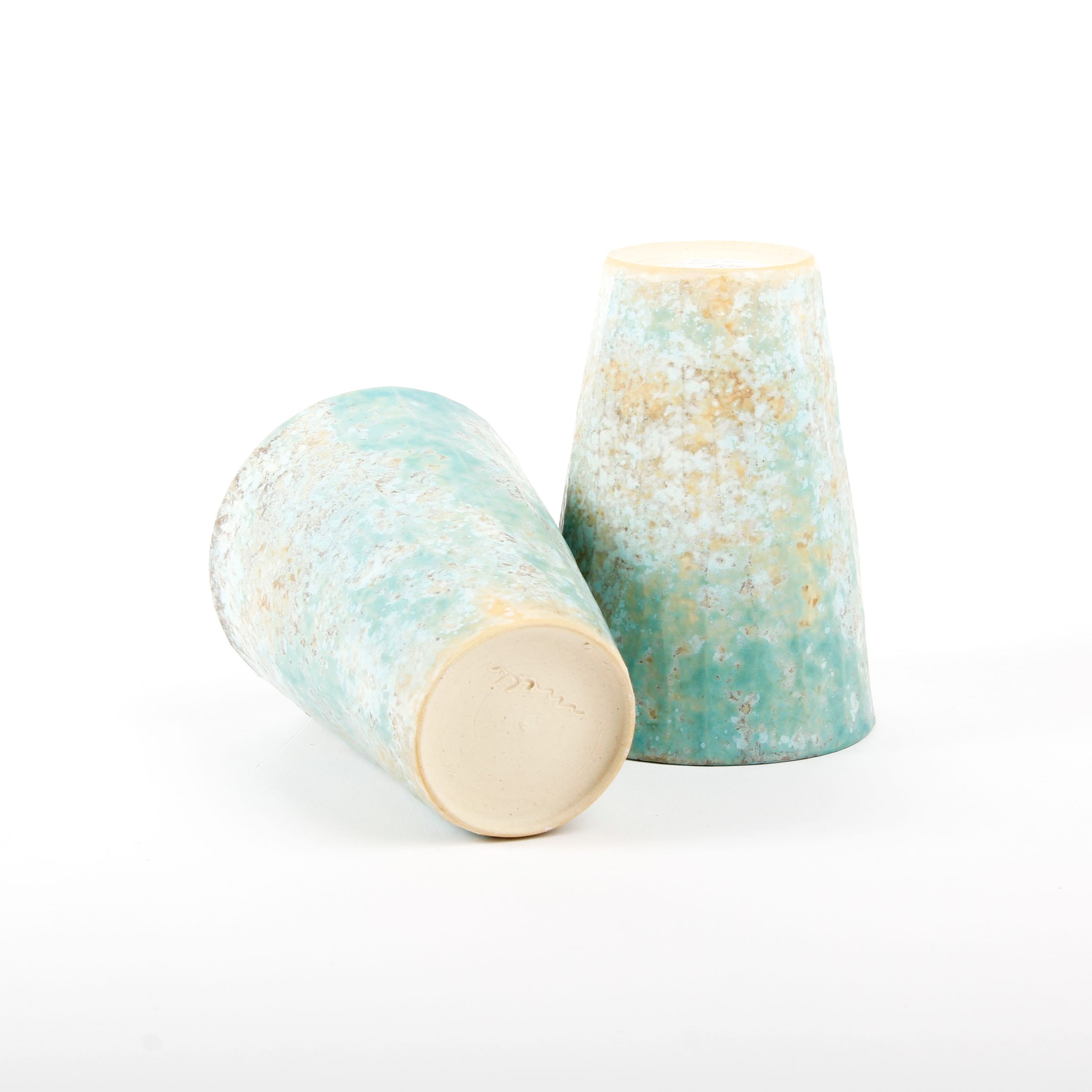 Makiko Hicher: Turquoise Tumbler Product Image 2 of 4