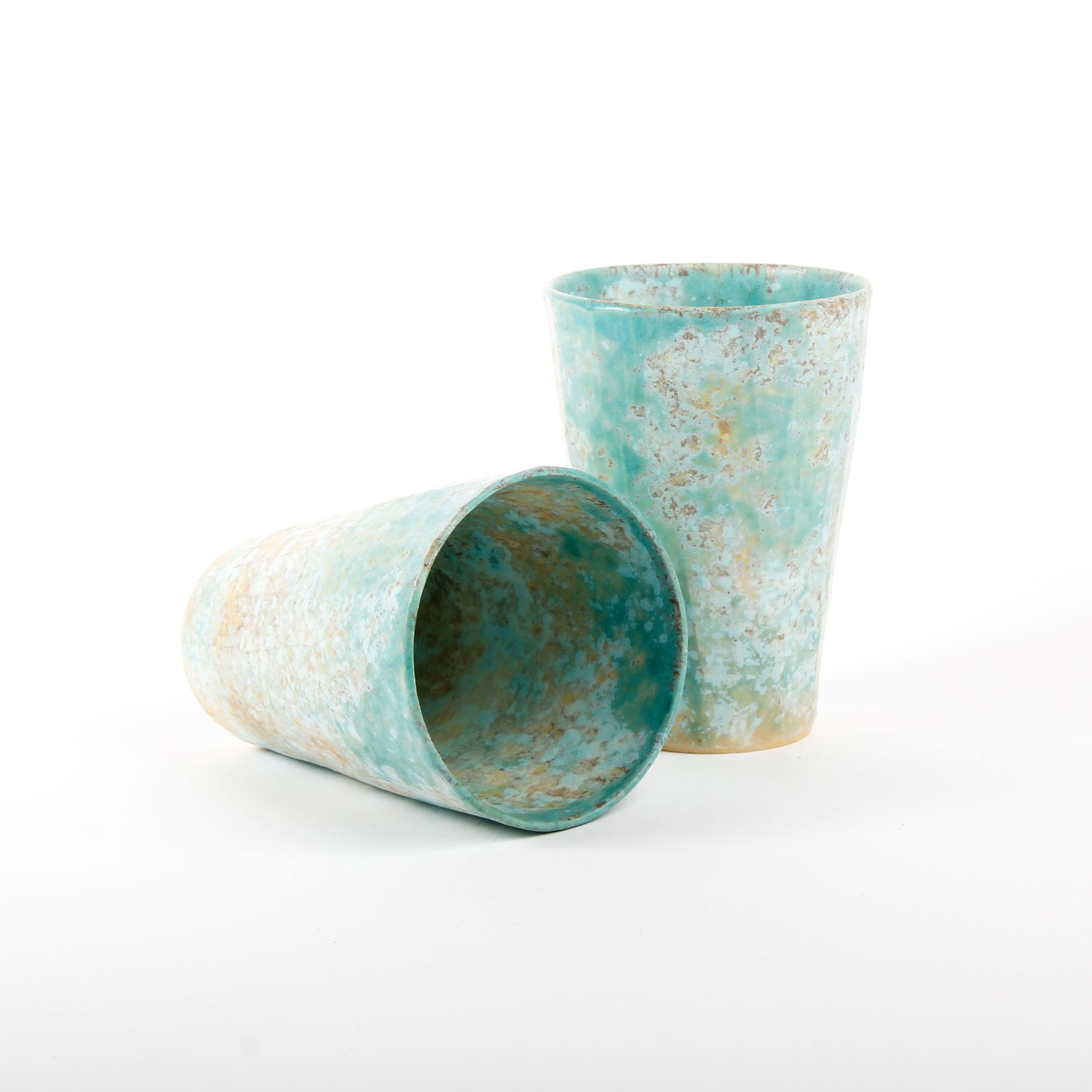 Makiko Hicher: Turquoise Tumbler Product Image 3 of 4