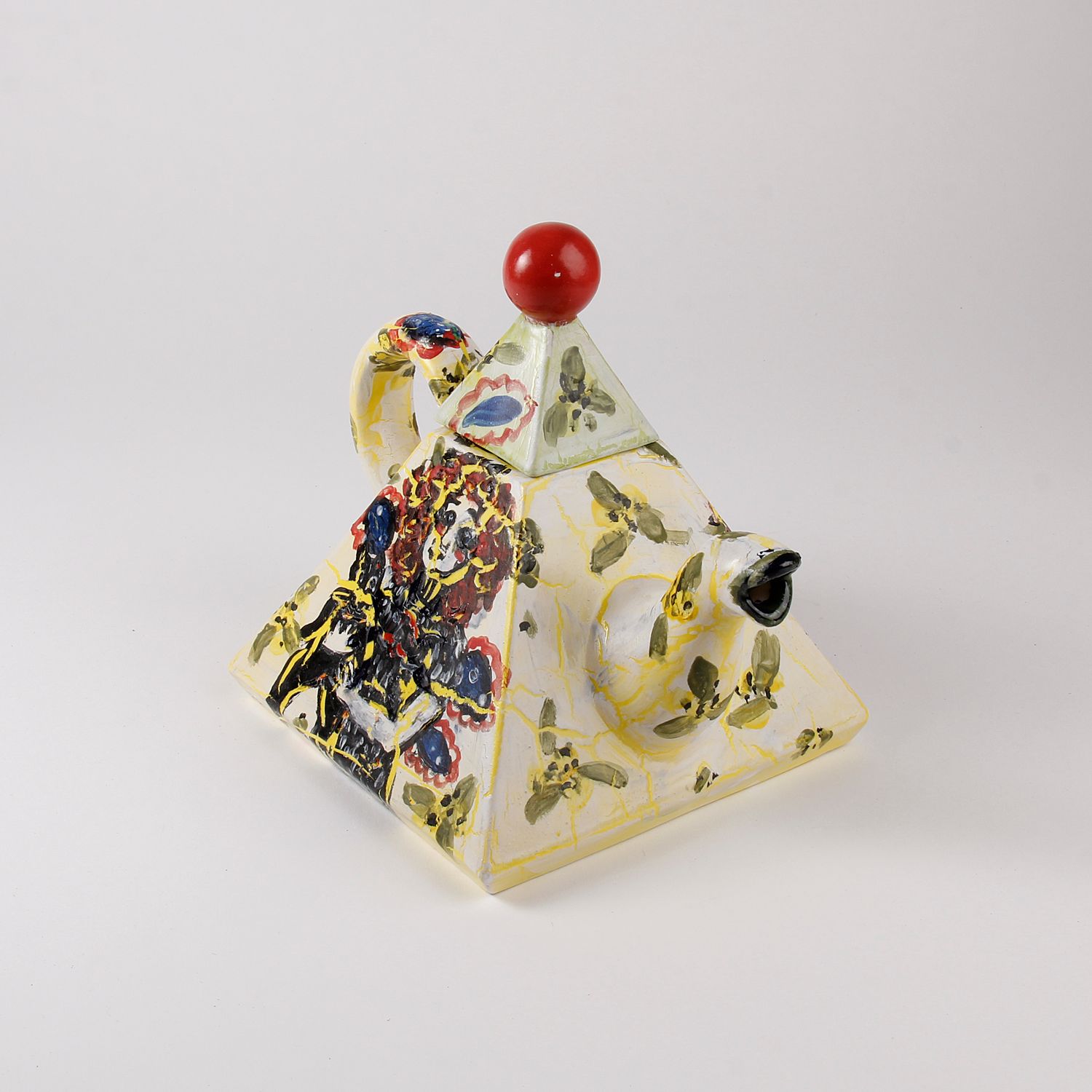 Patricia Lazar: Triangle Teapot Product Image 4 of 4