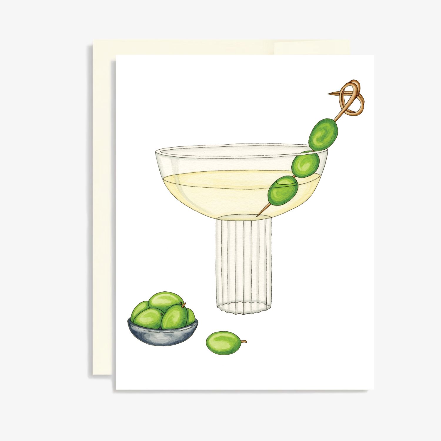 Keepsake Studio: Olive Martini Card Product Image 1 of 1