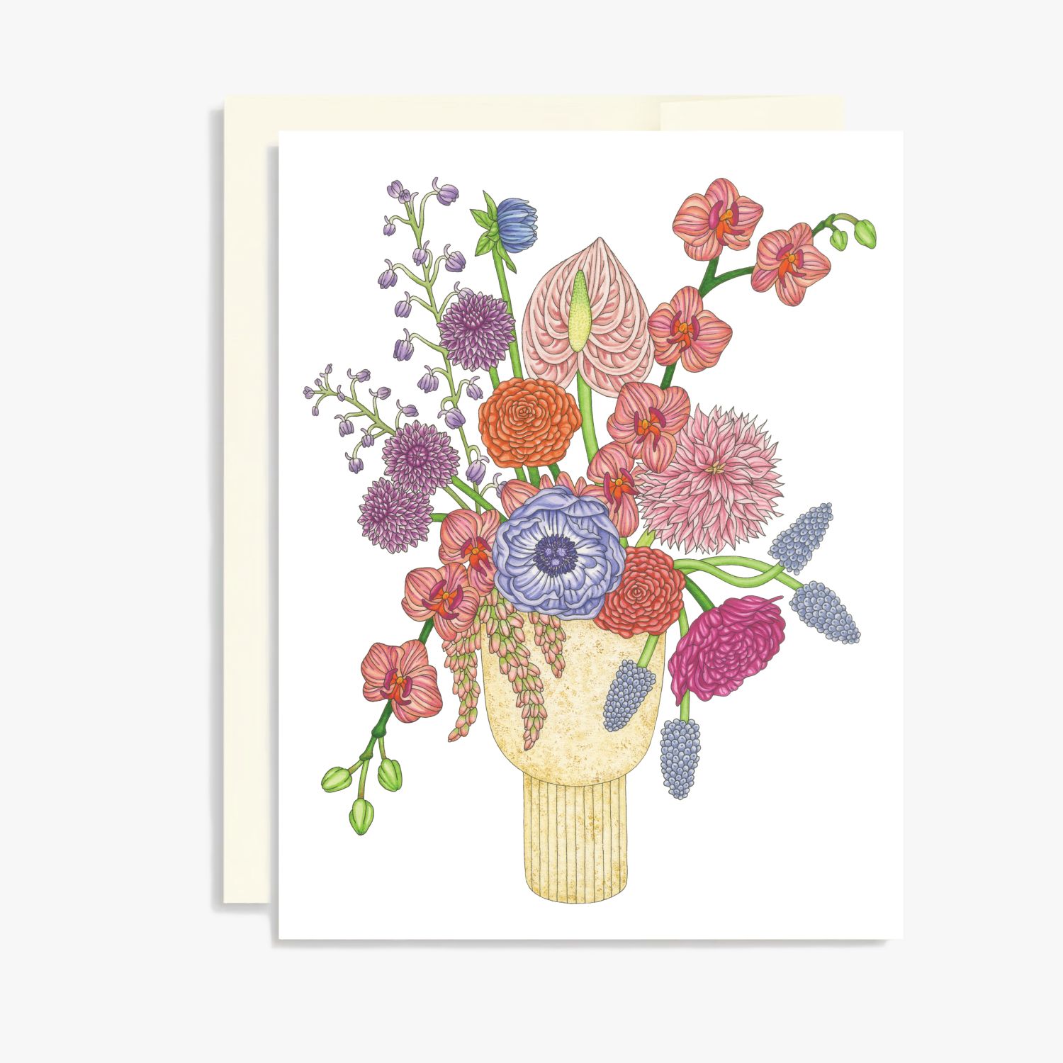 Keepsake Studio: Modern Bouquet Card Product Image 1 of 1