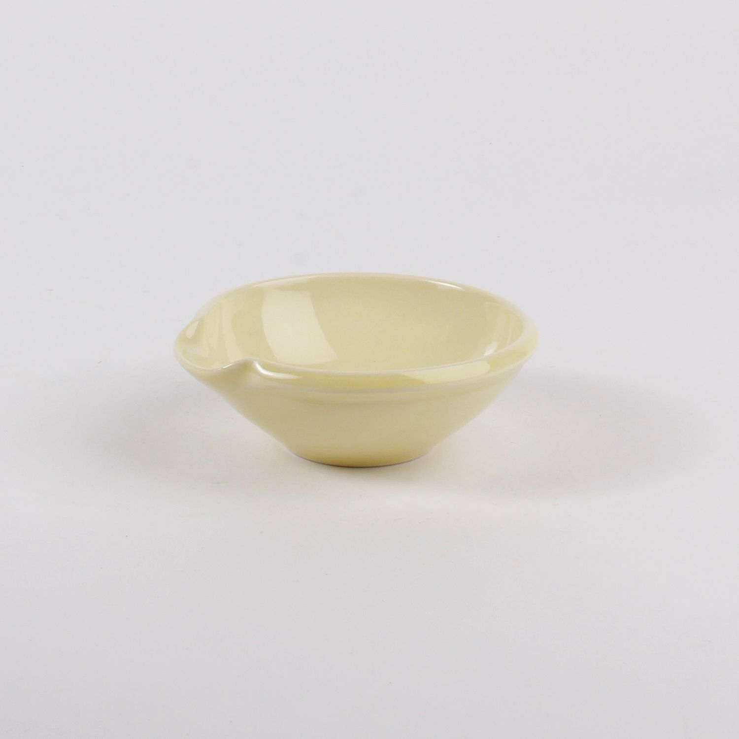 Thomas Aitken: Yellow Dip Bowl with a Spout Product Image 1 of 2