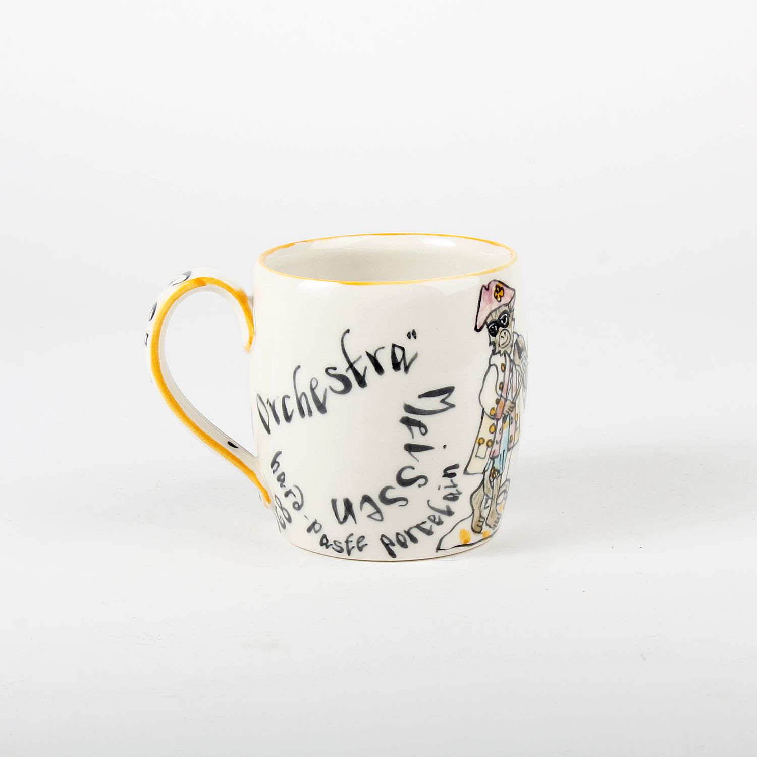 Aitken and Hyde: 40th Anniversary Mug – Monkey Orchestra Product Image 2 of 4