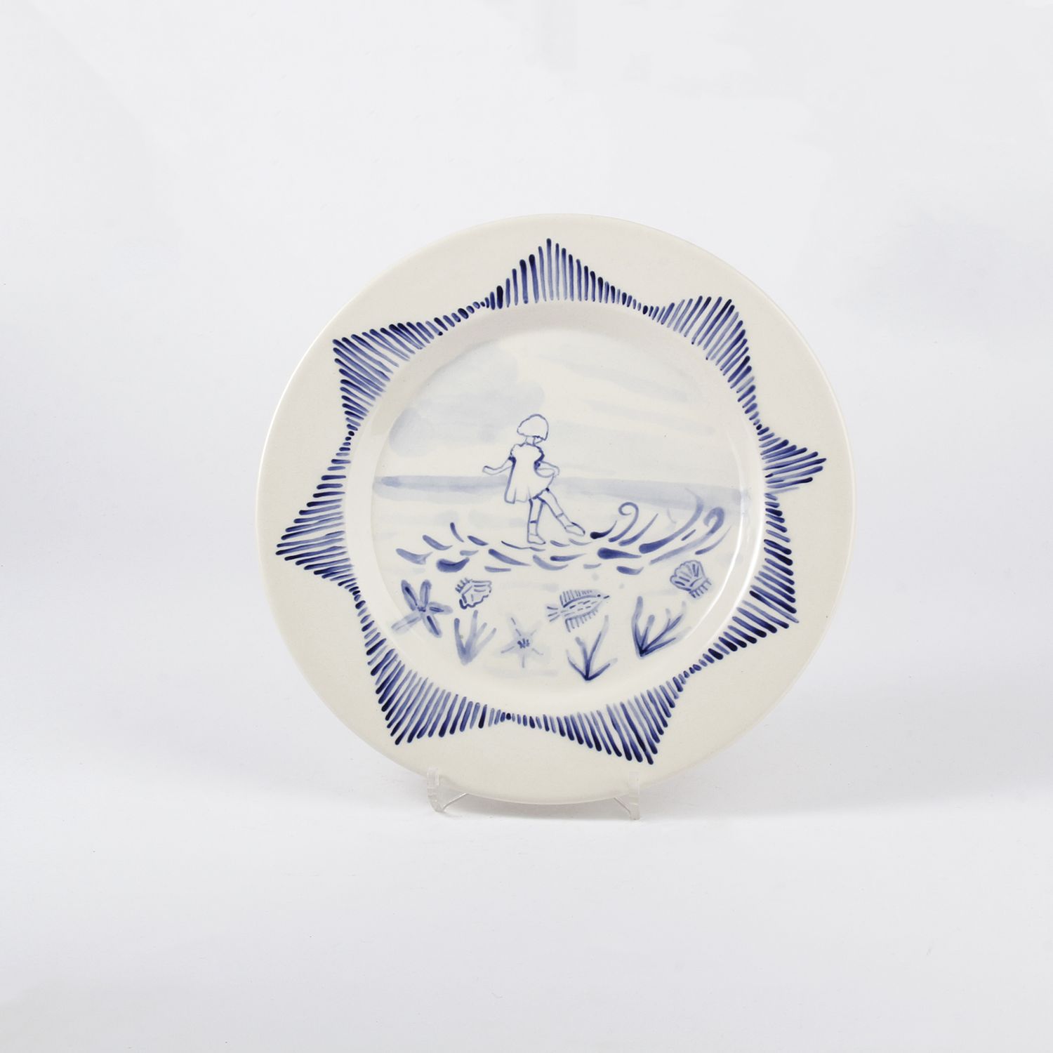 Carolina Delgado: Jardin Dessert Plate Product Image 1 of 2