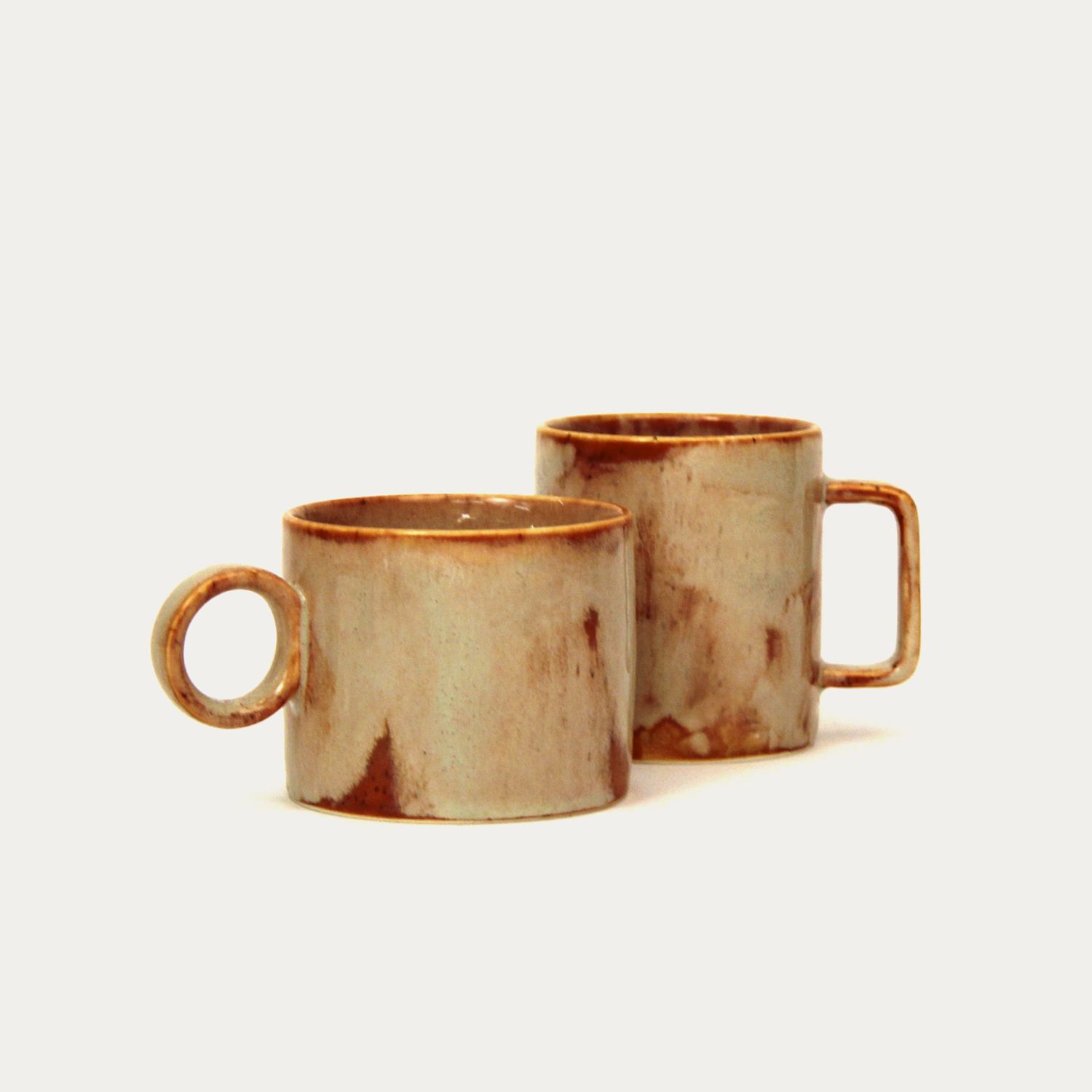 Bomi Choi: Square Mug Cream Product Image 2 of 3