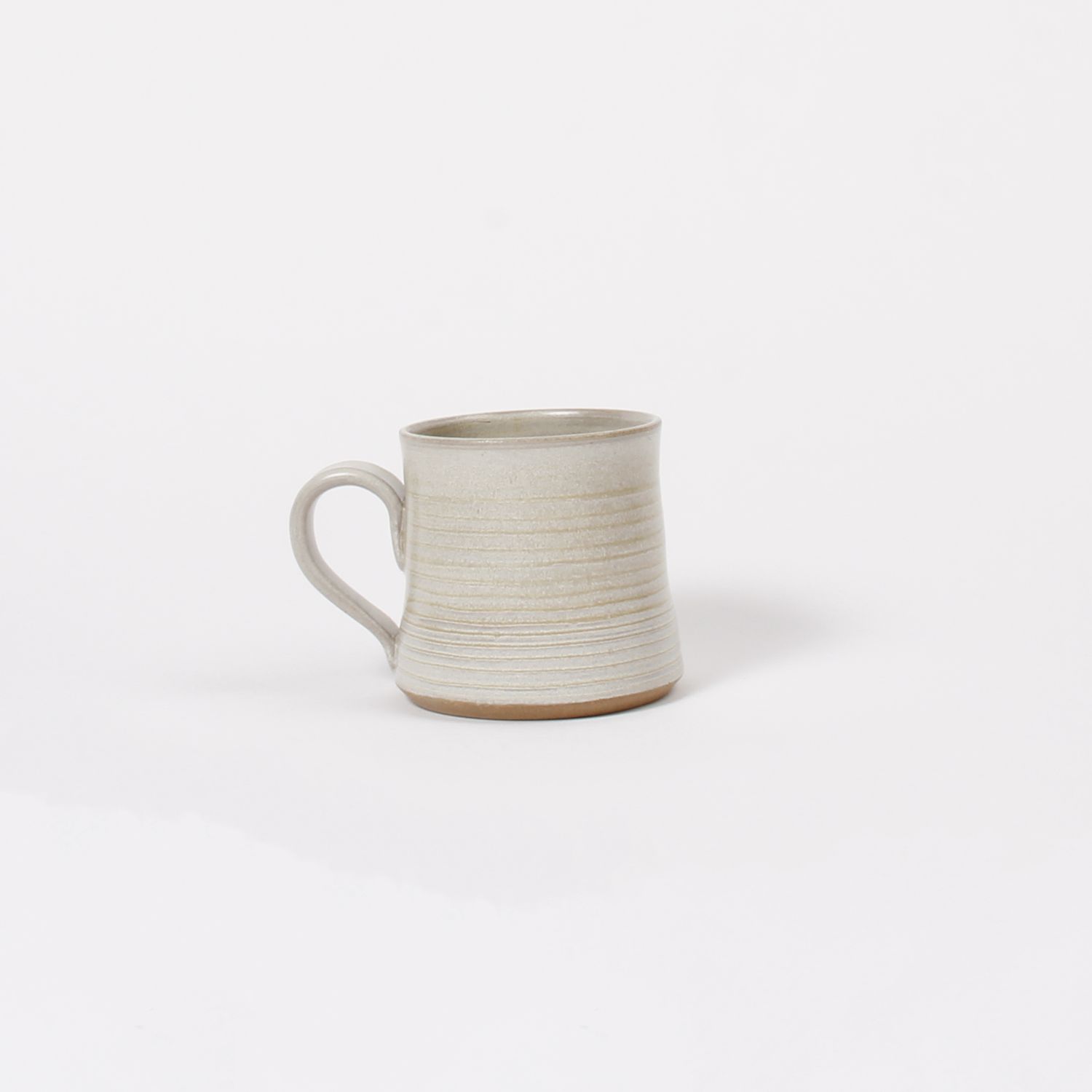 Shiralee Pottery: White Mug with Linen Glaze Product Image 1 of 1