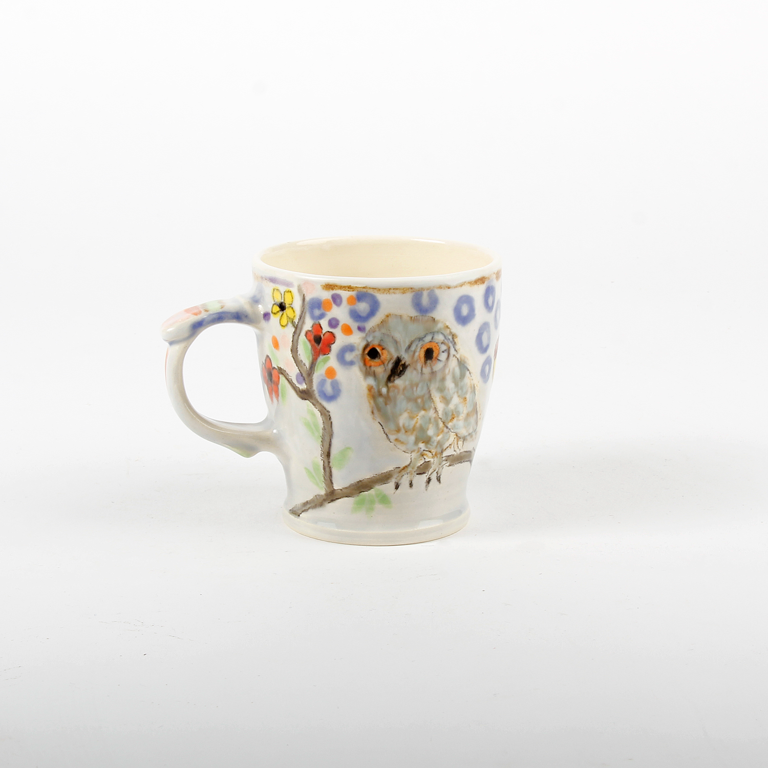 Karin Pavey: Mug with Rabbit and Owl Product Image 2 of 2