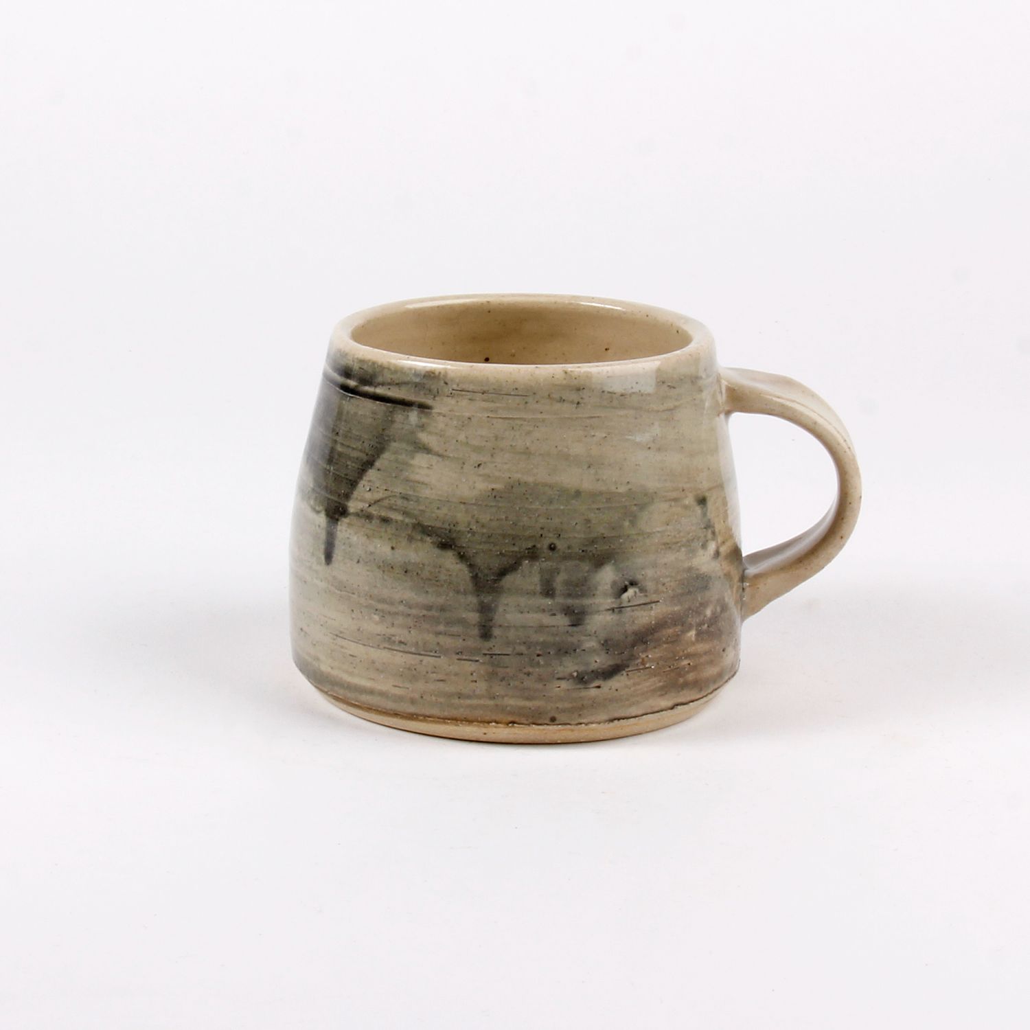 Suzanne Morrisette: Black Brush Mug Product Image 1 of 2