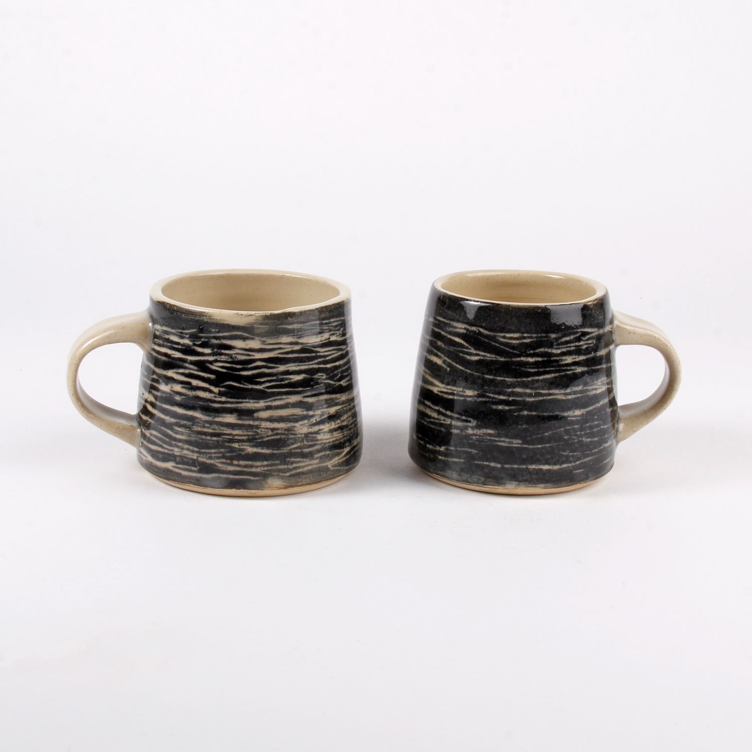 Suzanne Morrisette: Black Scratch Mug Product Image 2 of 2