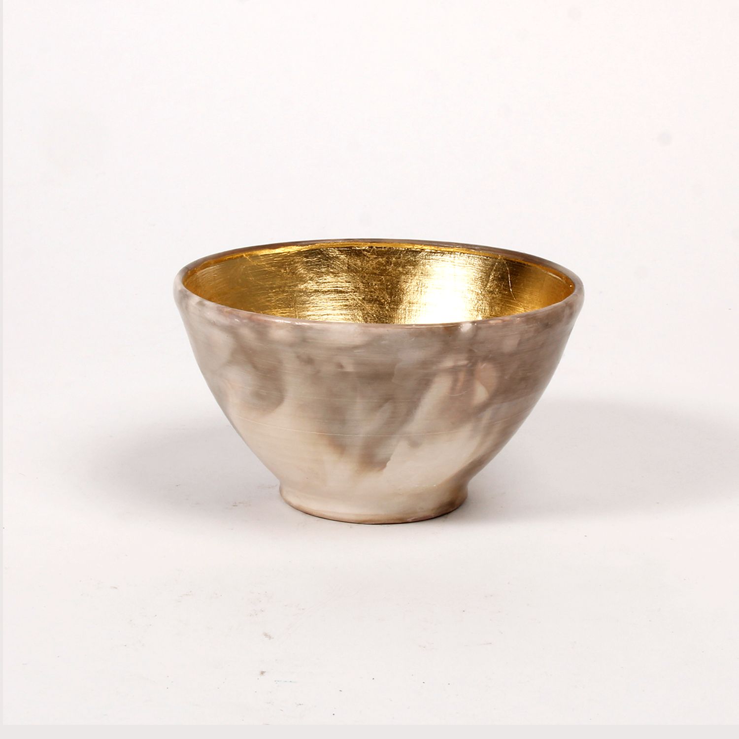 Susan Card: Gold Leaf Bowl 4 Product Image 1 of 4