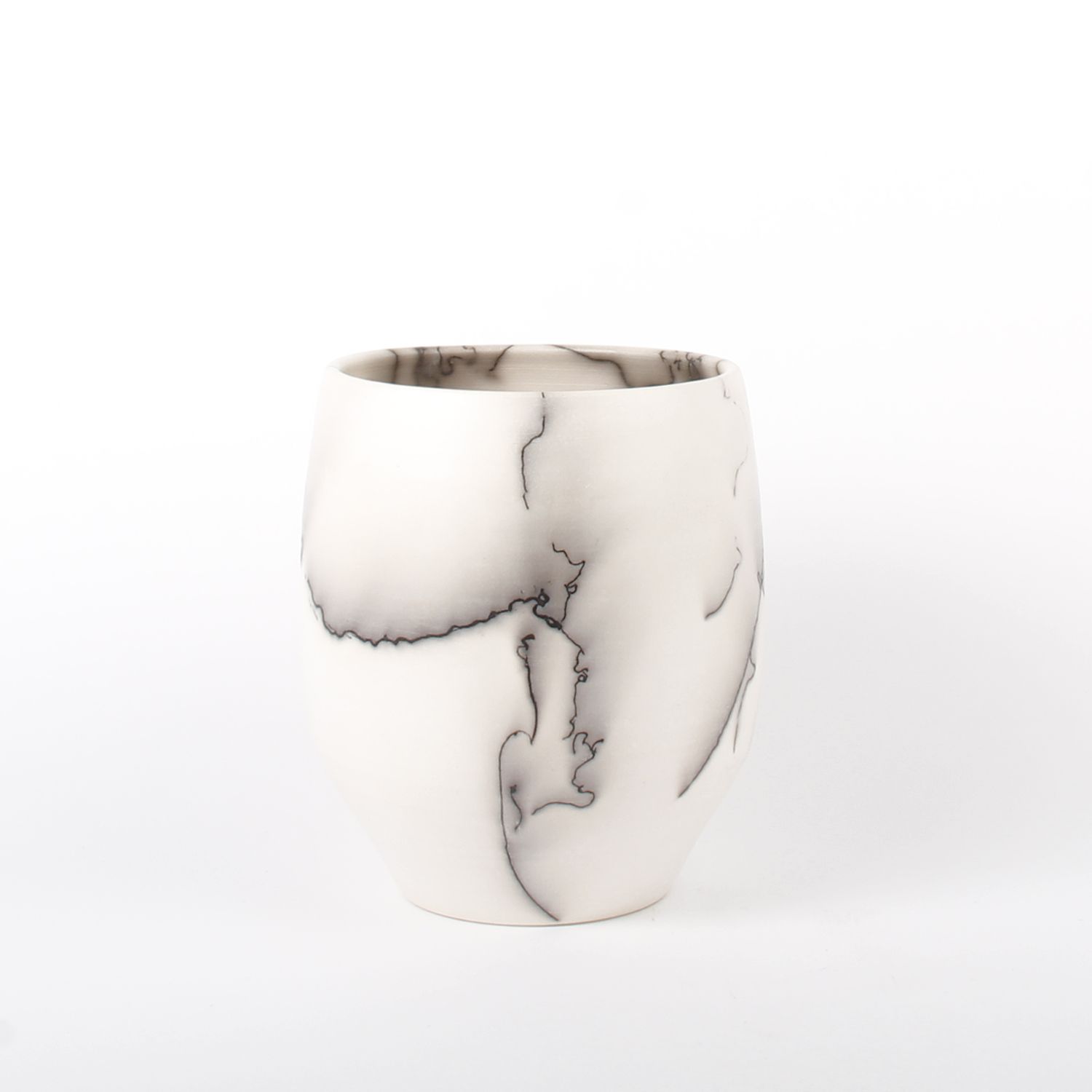 Shu-Chen Cheng: Small Horse Hair Raku no. Vessel 4 Product Image 1 of 1