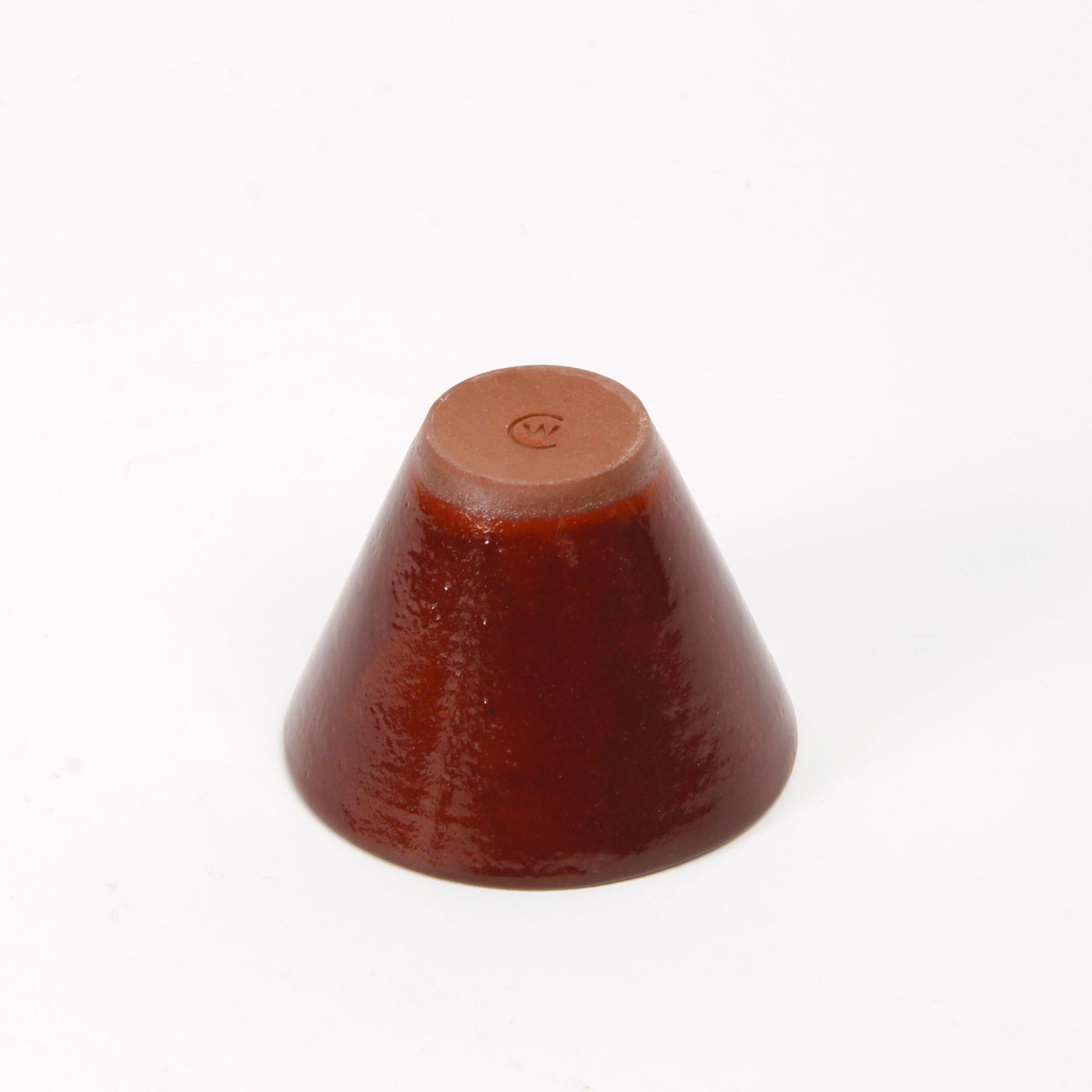 Carly Waito: Tiny Angled Dish in Oxblood Product Image 2 of 5