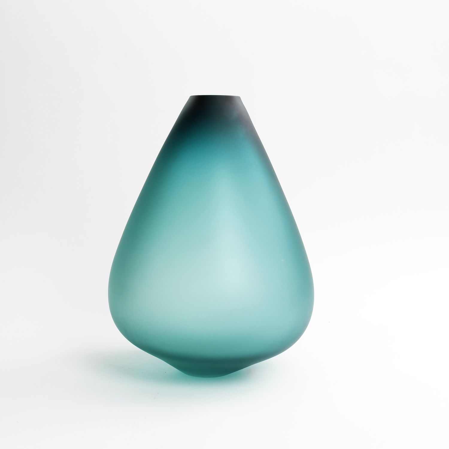 Soffi Studio: Large Teal Vase Product Image 1 of 1