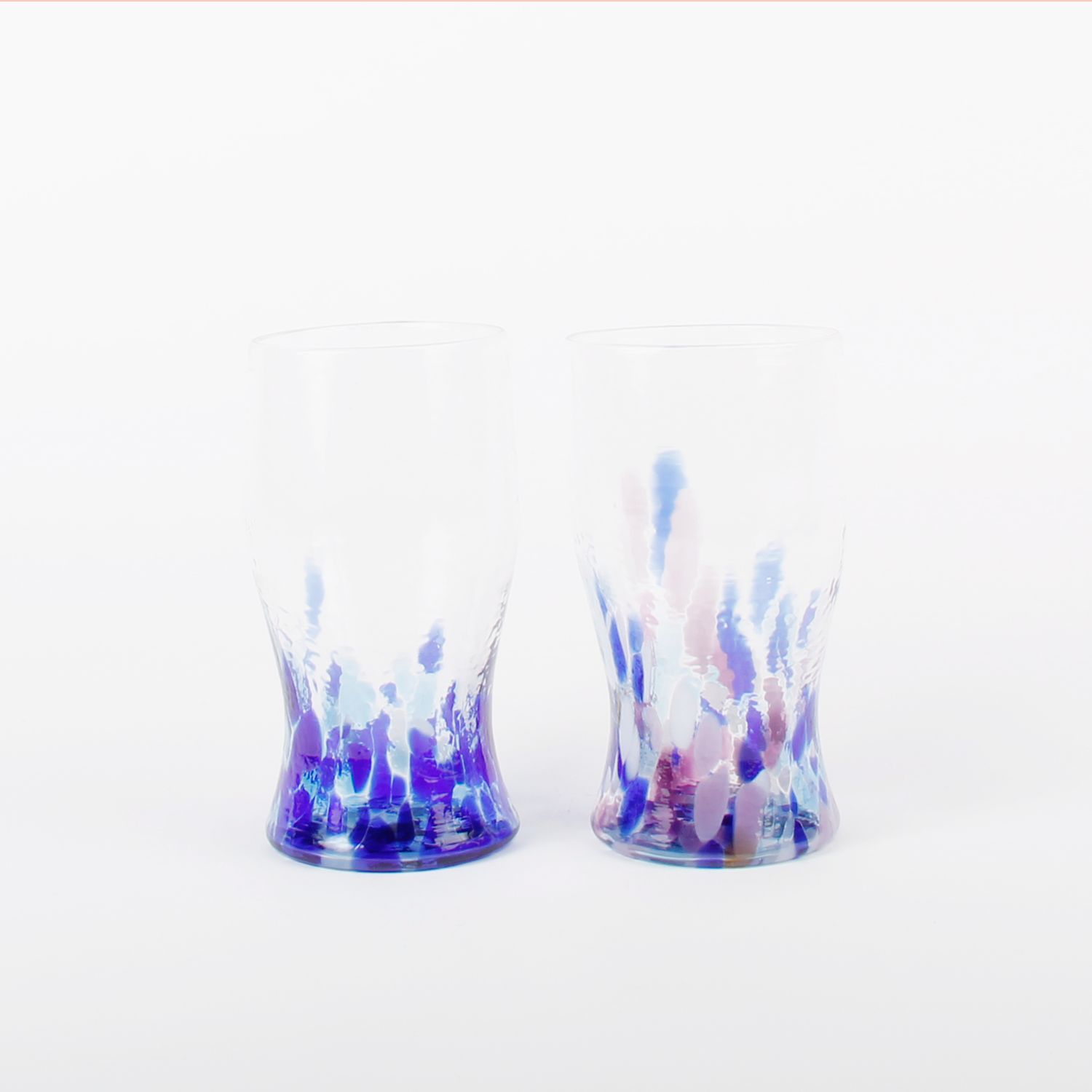 Gordon Boyd: Pint Glass in Purple & Blue Product Image 2 of 2