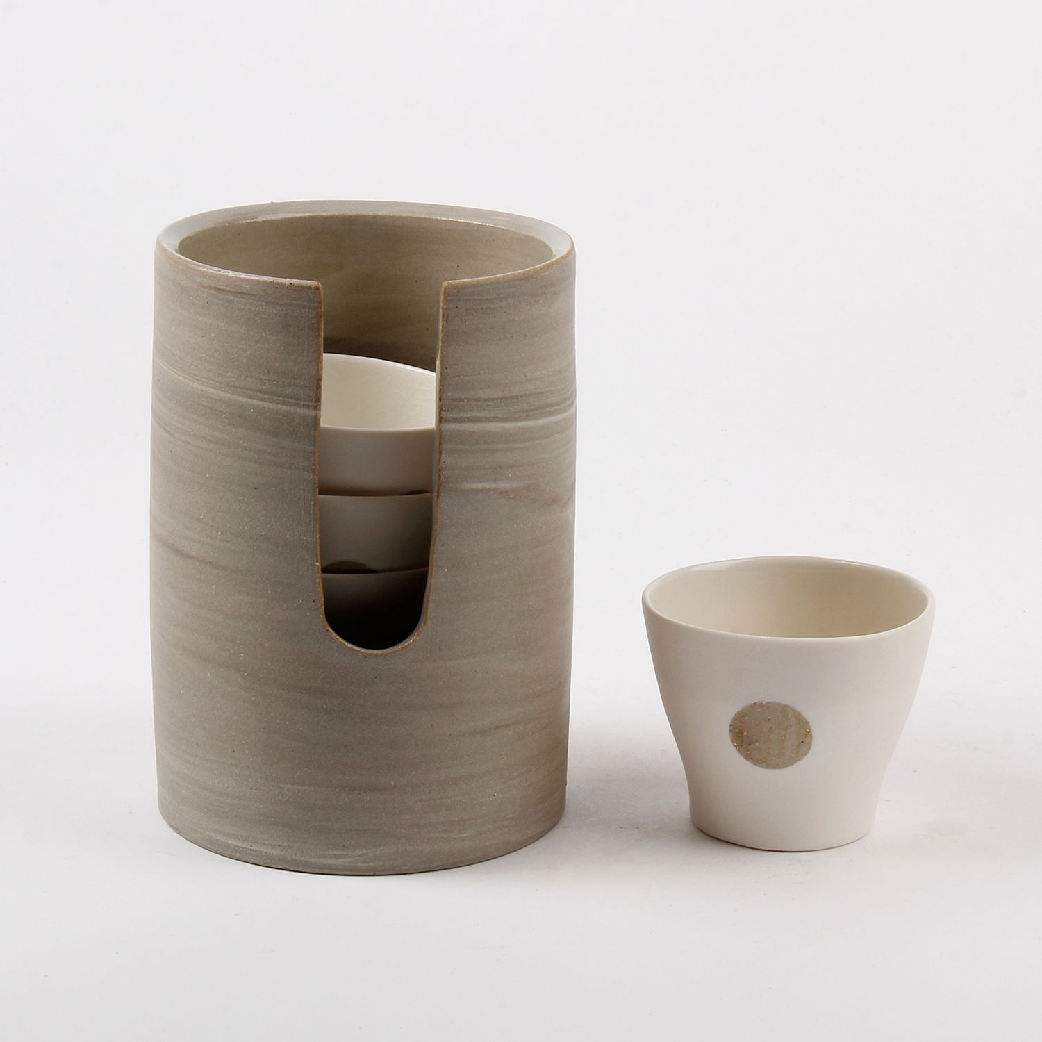 Queenie Xu: Small Stacked Cups Product Image 3 of 4