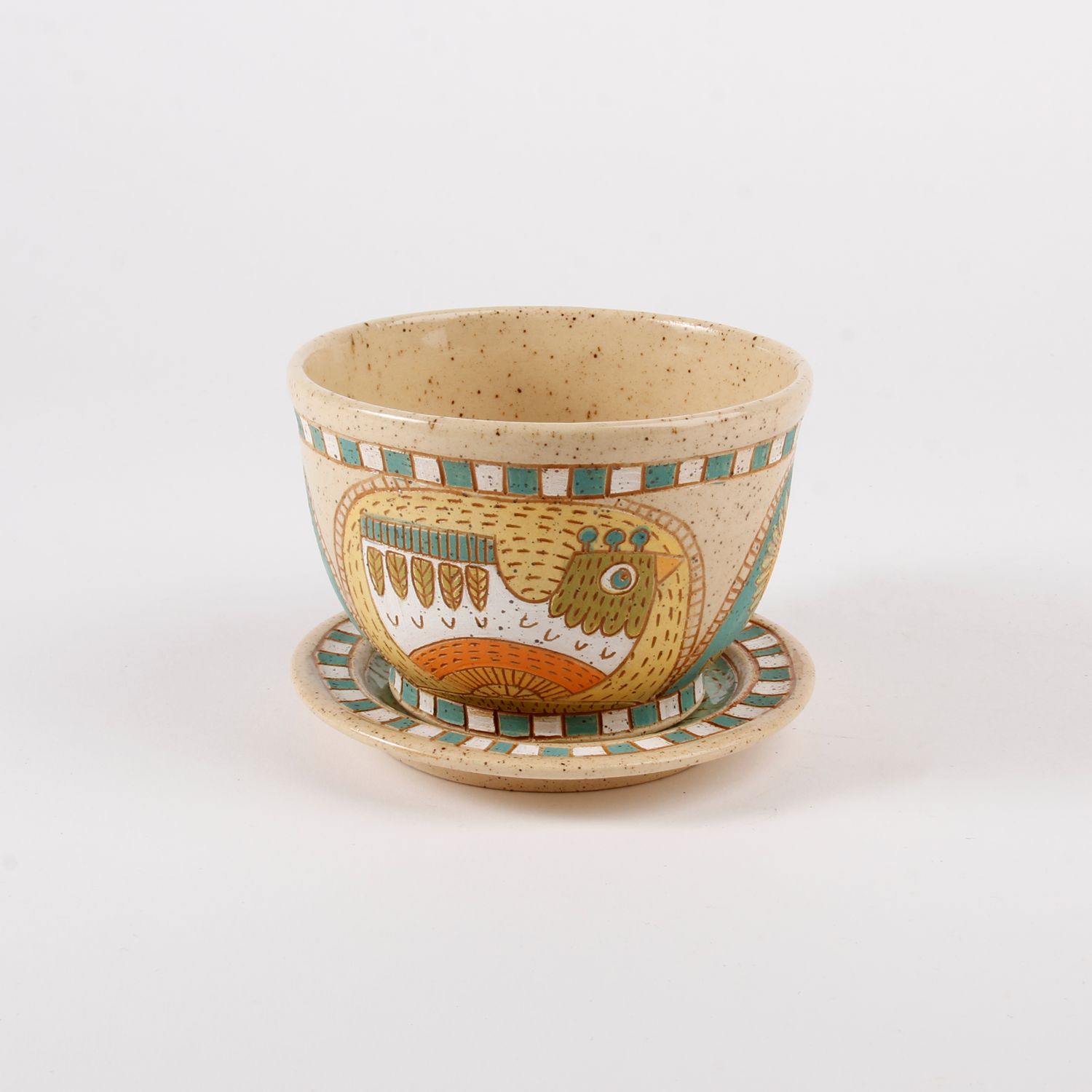 Kerri Jerome: Day/Night Teacup and Saucer Product Image 5 of 5