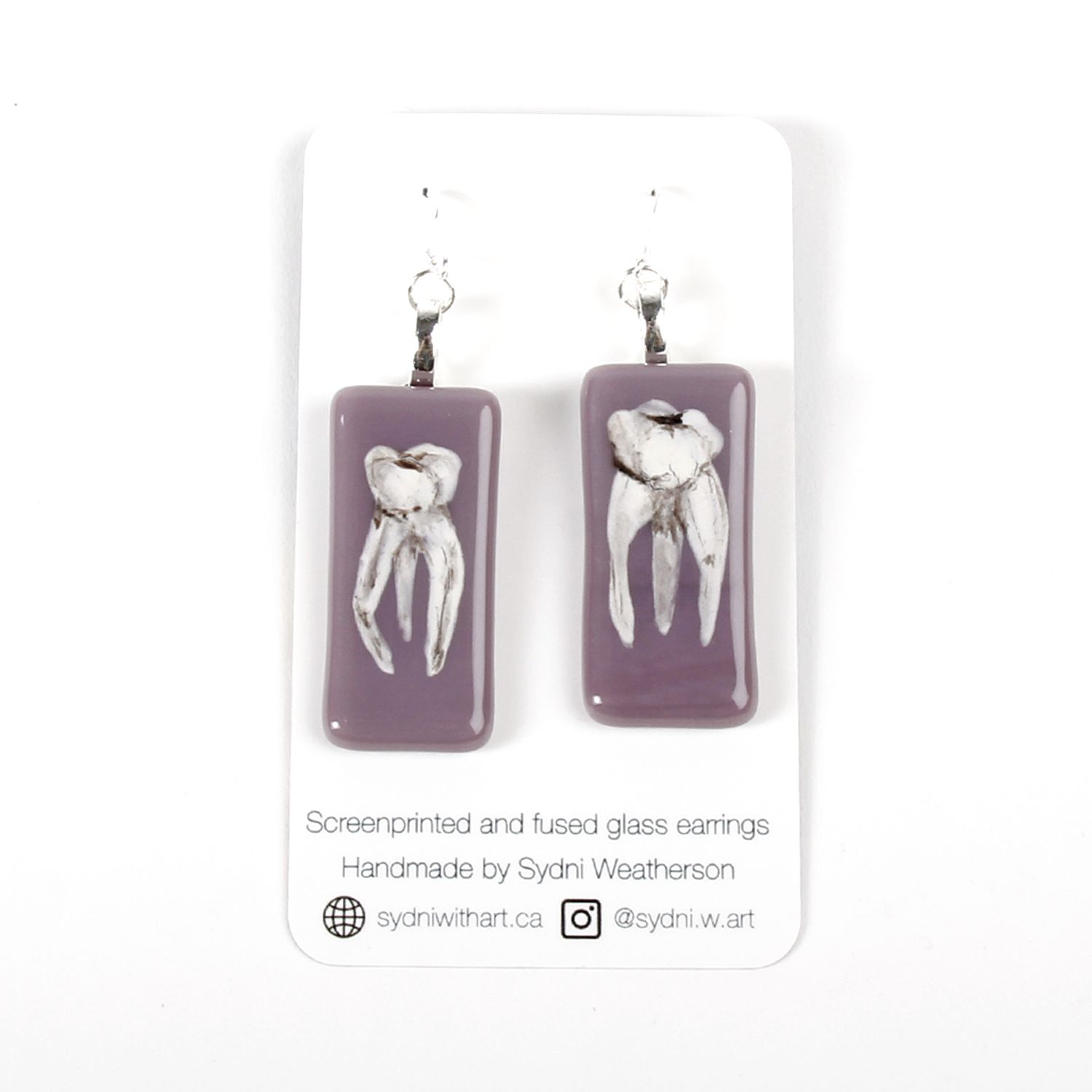 Sydni Weatherson: Hand-painted Earrings Product Image 4 of 6