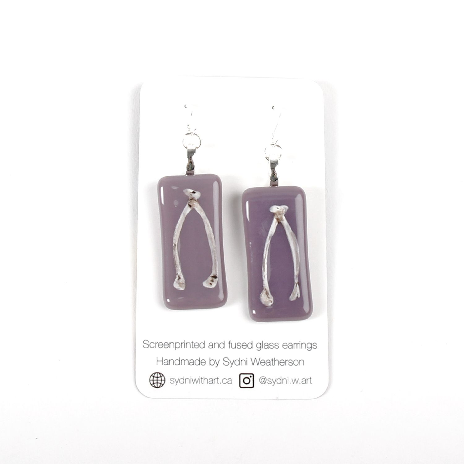 Sydni Weatherson: Hand-painted Earrings Product Image 6 of 6