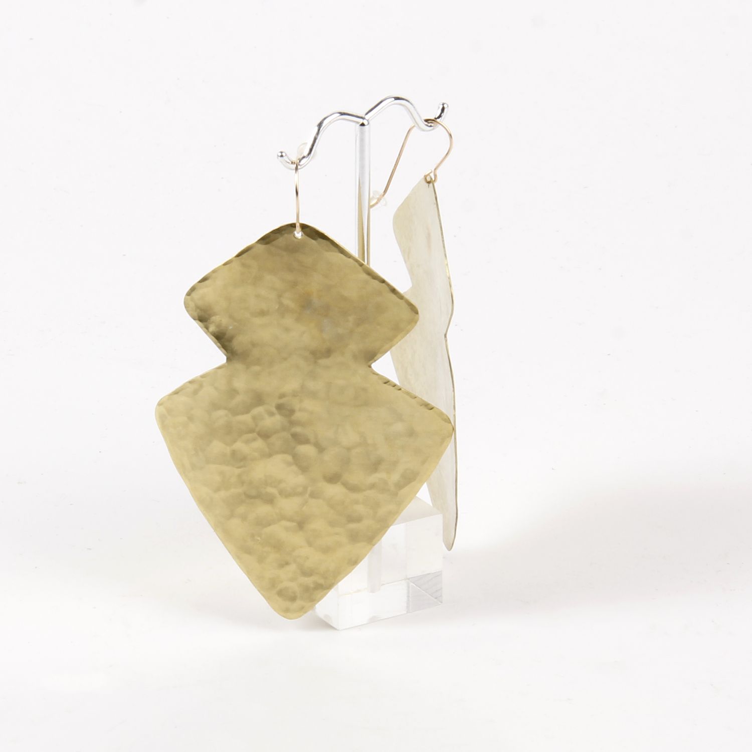 Enarmoured Jordan Clarke: Vessel Brass Earrings I Product Image 1 of 2