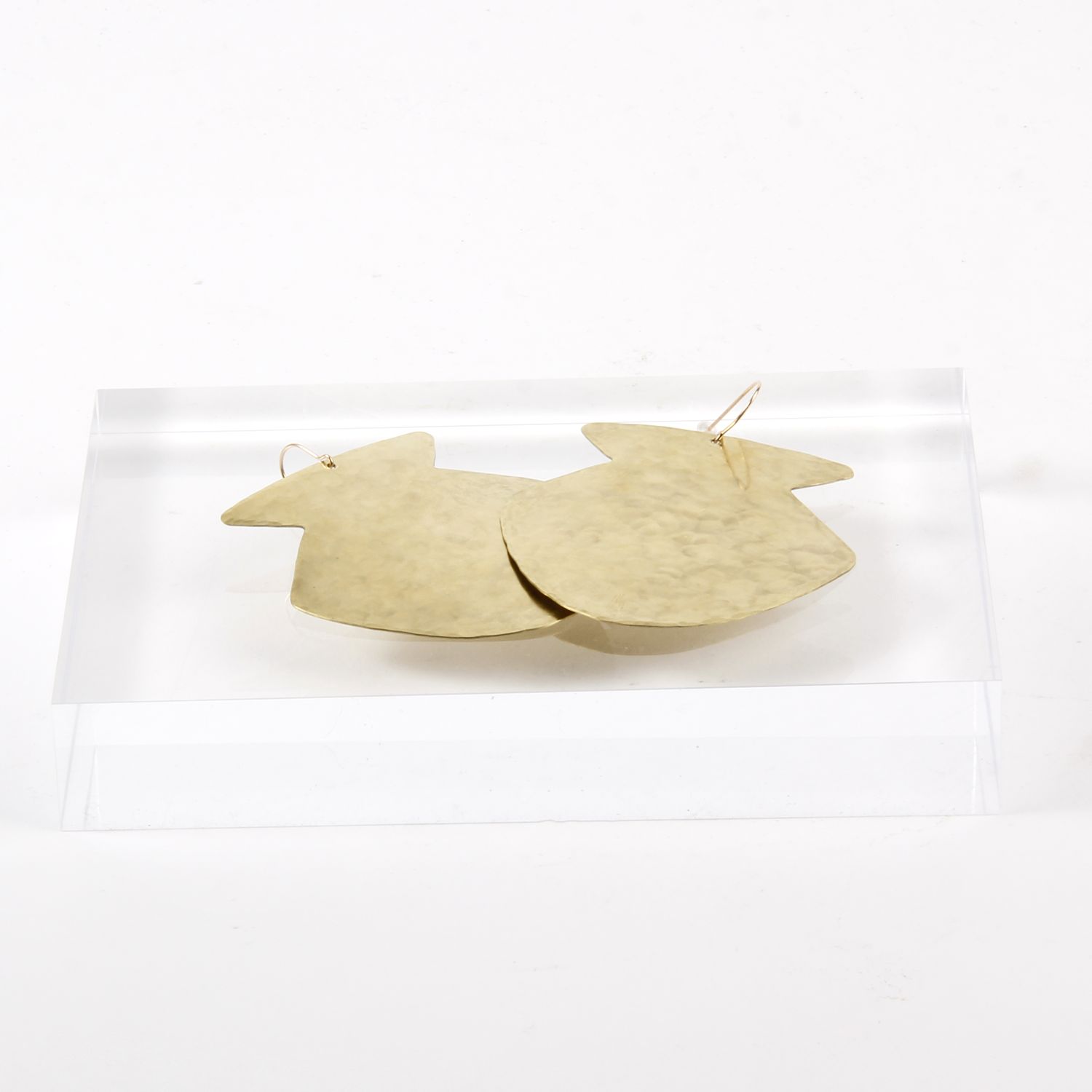 Enarmoured Jordan Clarke: Vessel Brass Earrings II Product Image 2 of 2