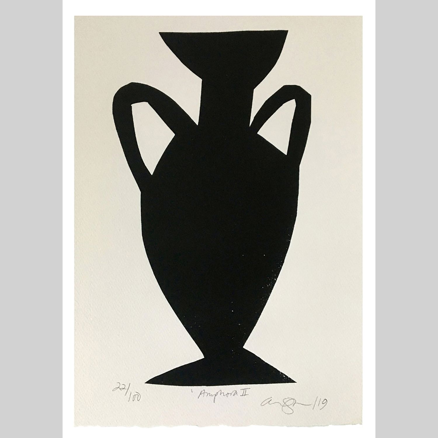 Alanna Cavanagh: Amphora 2 – Silkscreen Print Product Image 1 of 1