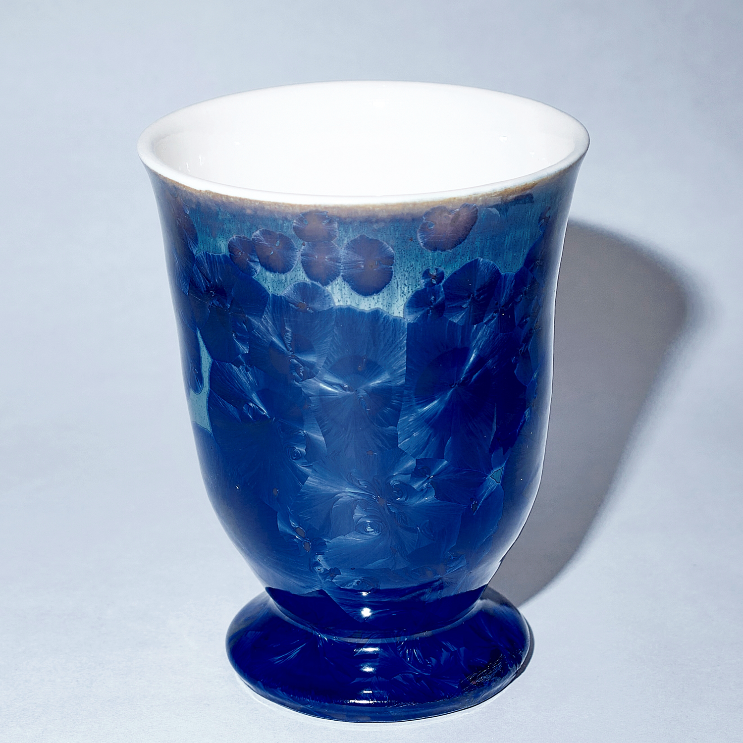 Yumiko Katsuya: Goblet Vase – Royal Blue Product Image 1 of 1