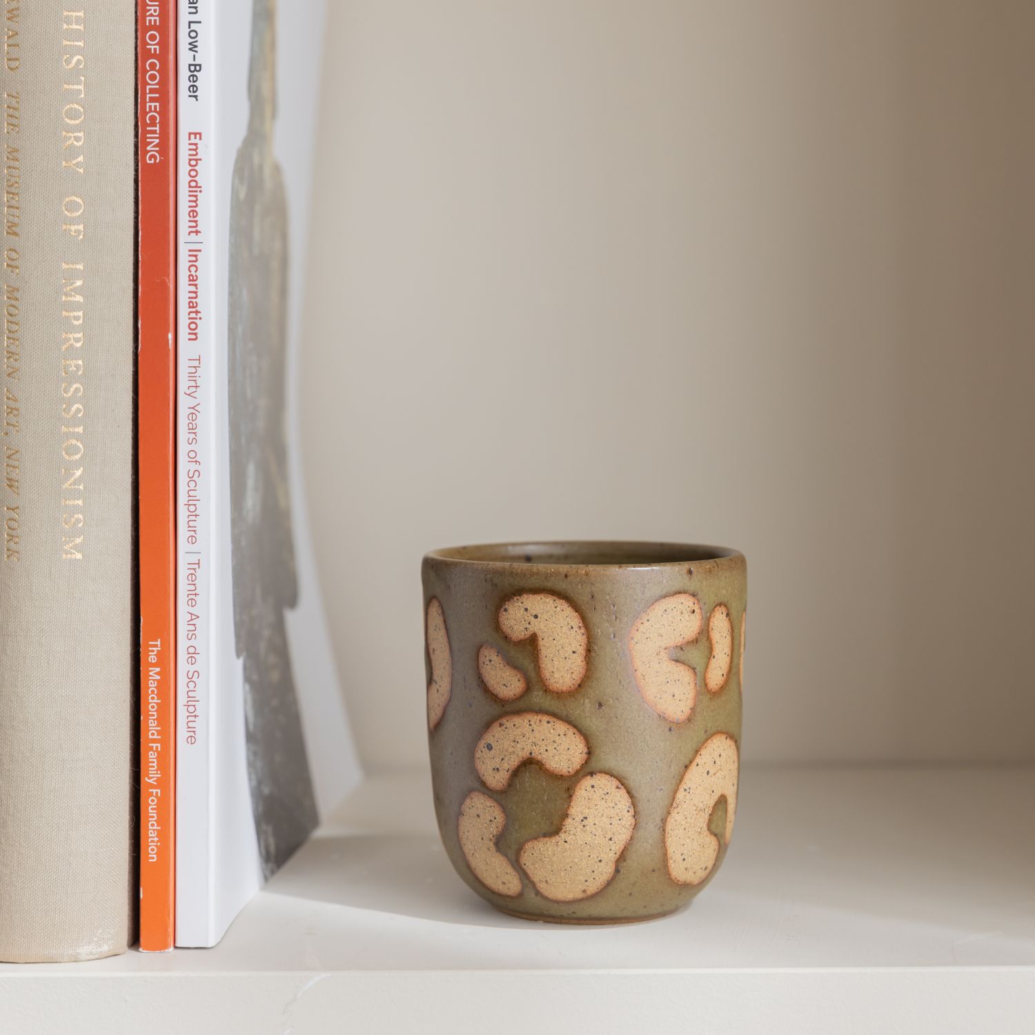 Mima Ceramics: Green Print Cup Product Image 1 of 3