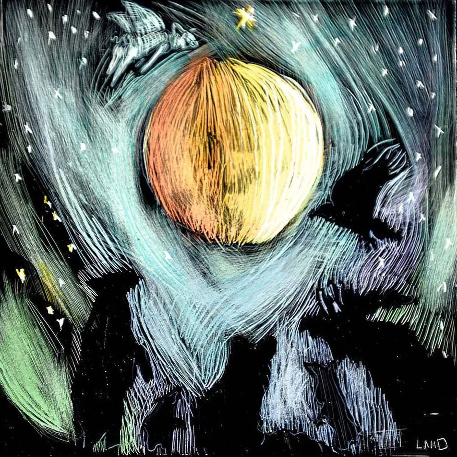 Lisa Martini-Dunk: Super Moon – Notecard Product Image 1 of 1