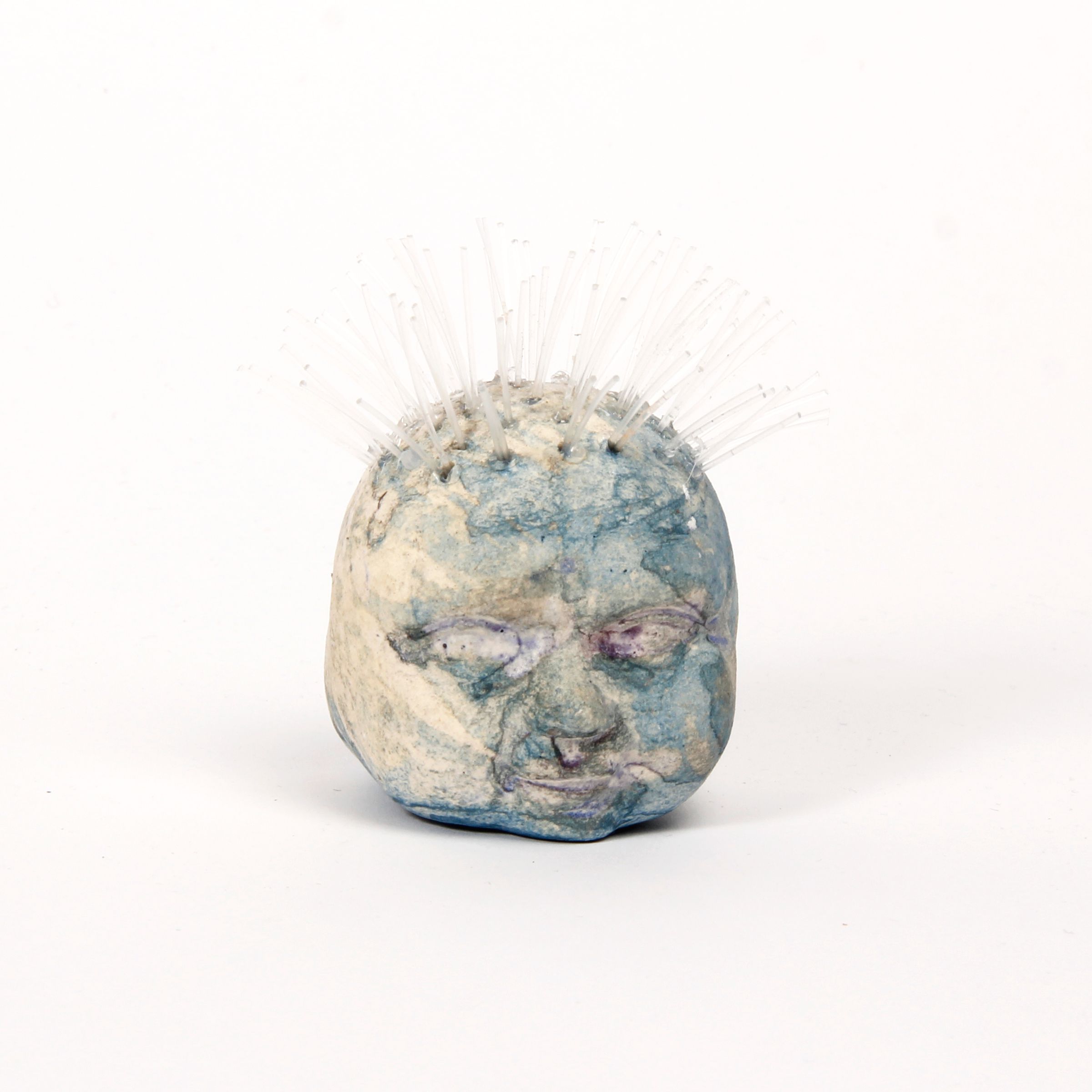 Debra Sloan: Blue Double-Sided Head with Fishline Hair Product Image 2 of 4