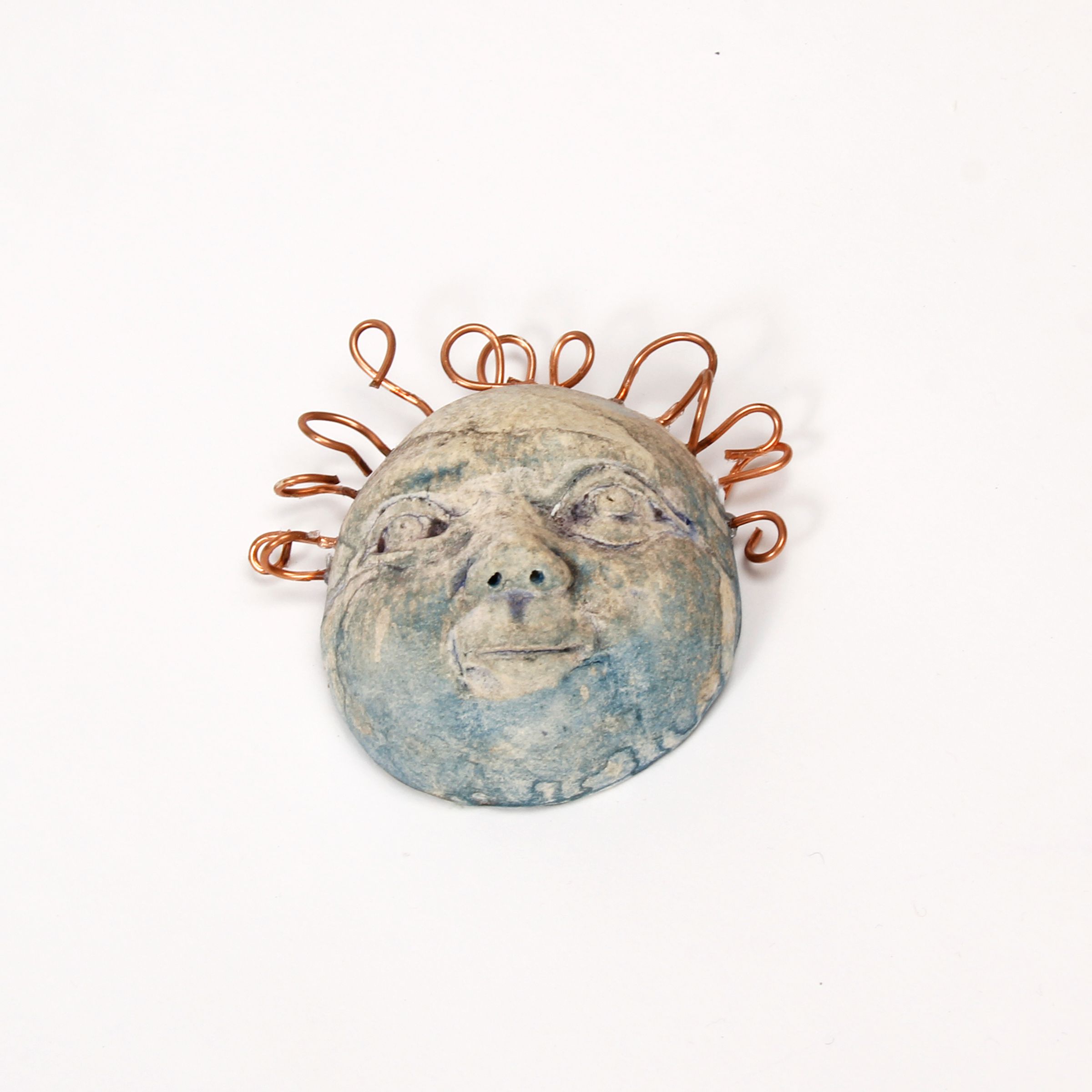 Debra Sloan: Small Head with Copper Curl Product Image 1 of 2