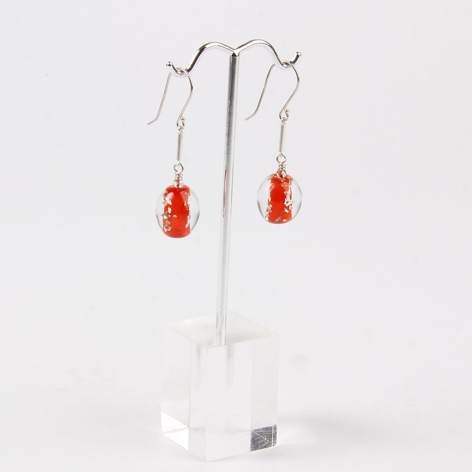 Jill Cribbin: Red Confetti Earrings Product Image 1 of 1