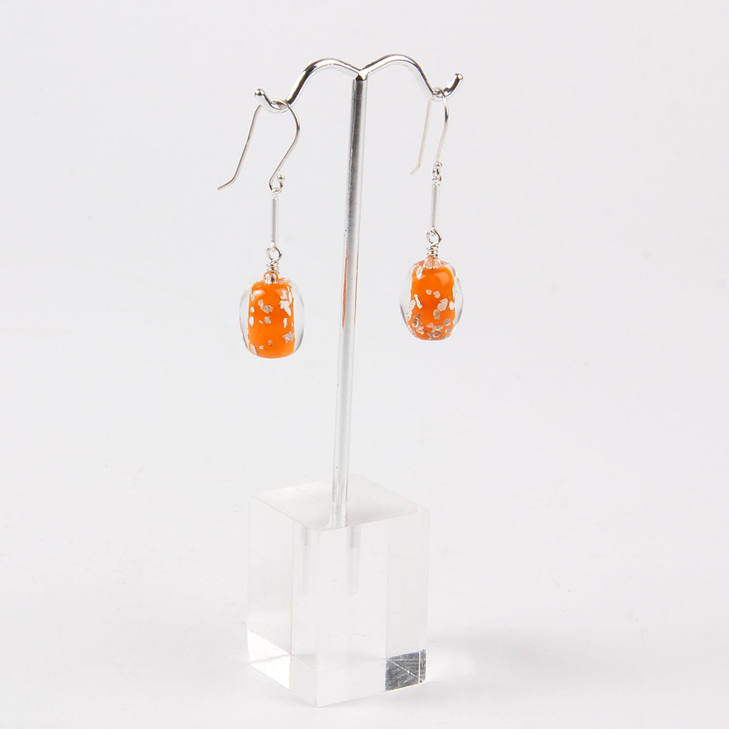 Jill Cribbin: Orange Confetti Earrings Product Image 1 of 1