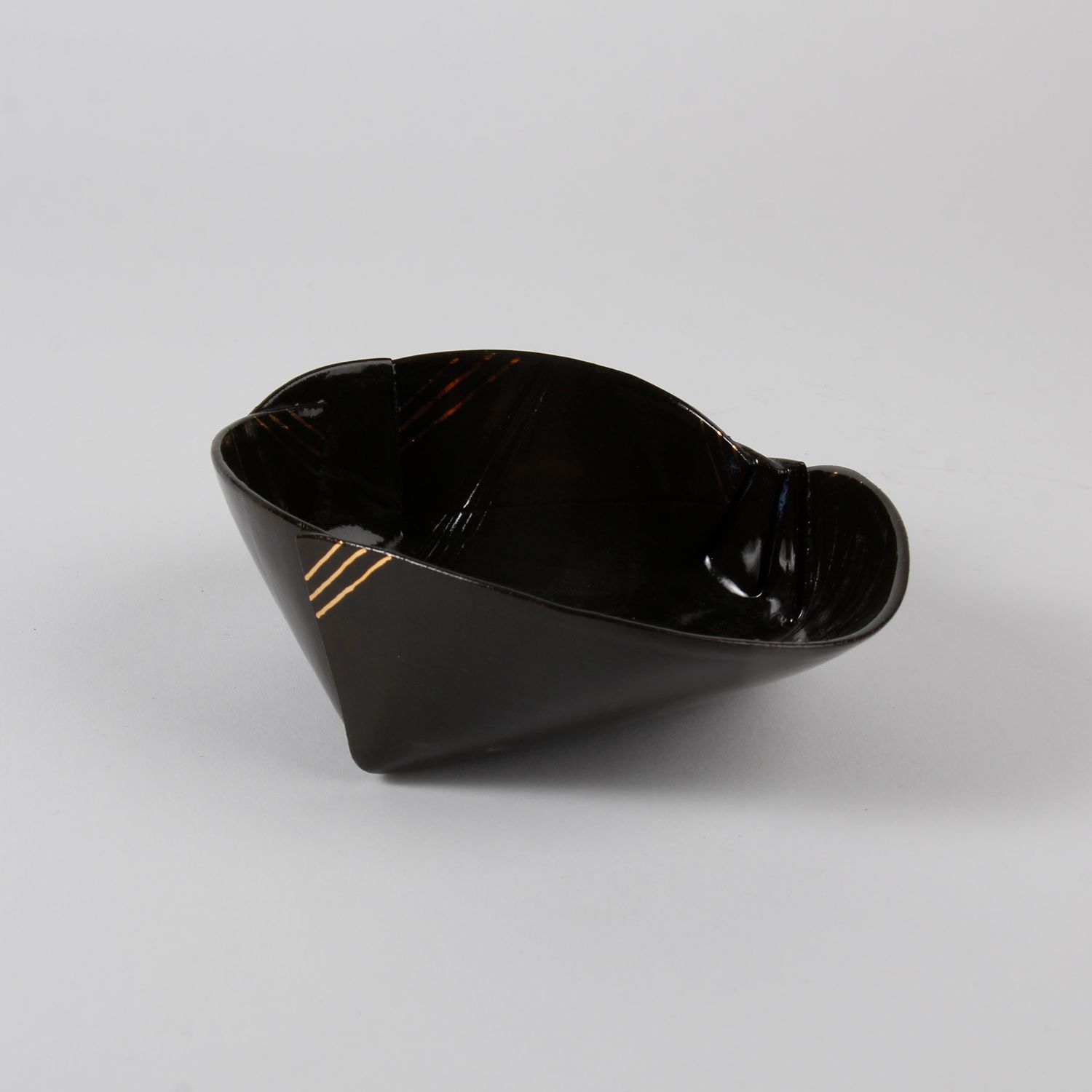 Natalie Waddell: XX Large Black Folded Bowl Product Image 4 of 4