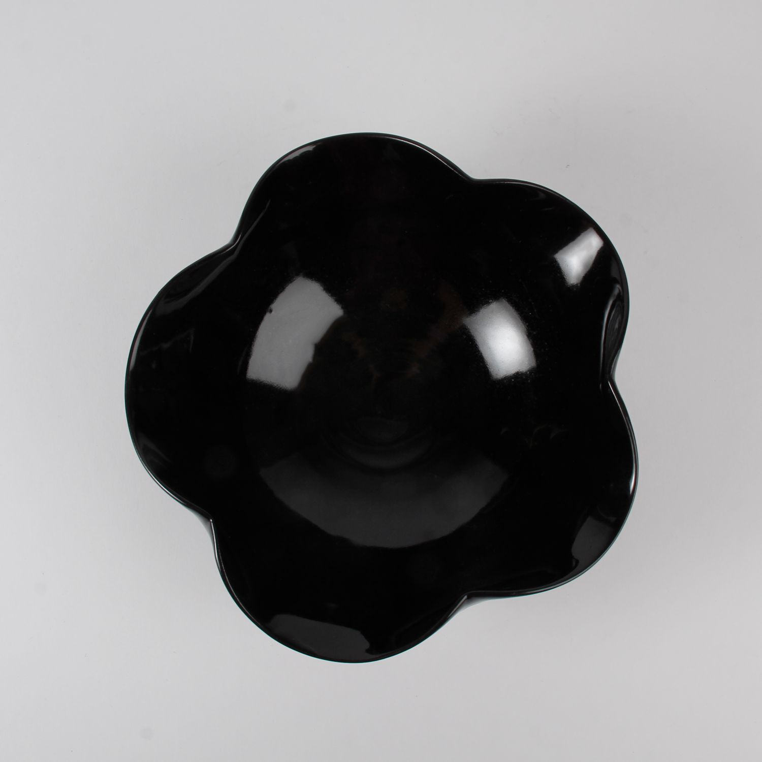 Natalie Waddell: Medium Black Footed Bowl Product Image 3 of 5