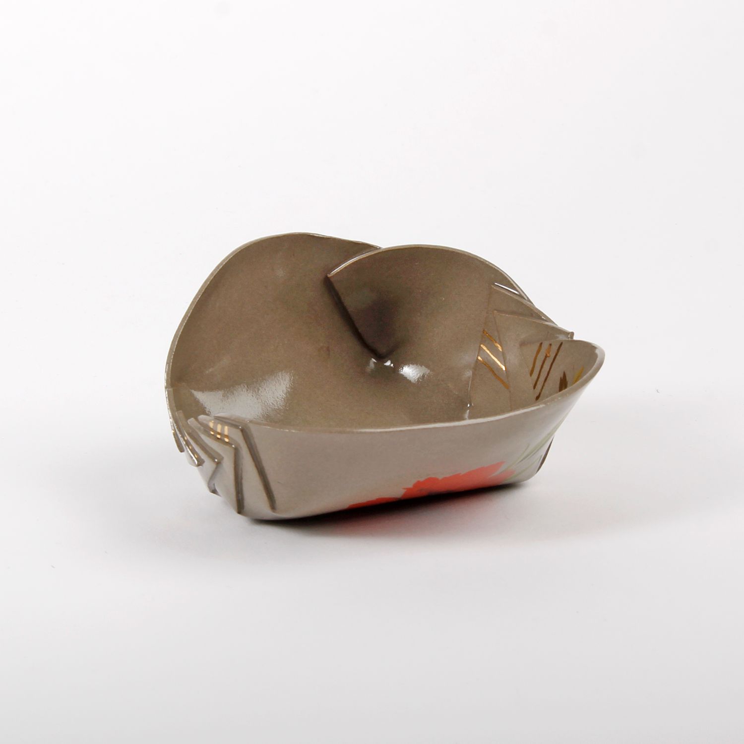 Natalie Waddell: Grey Floral Dish Product Image 4 of 4