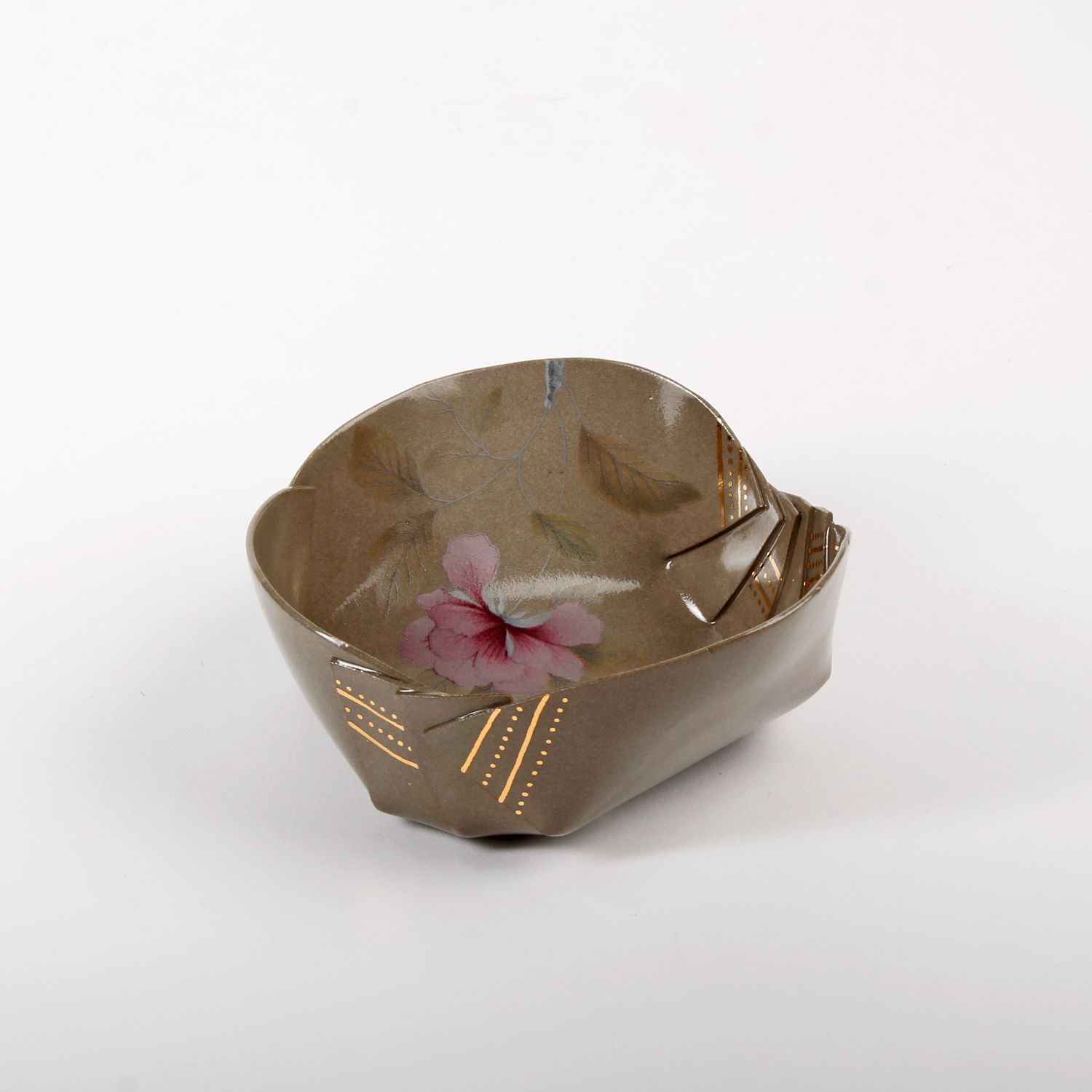 Natalie Waddell: Grey Floral Dish Product Image 4 of 6