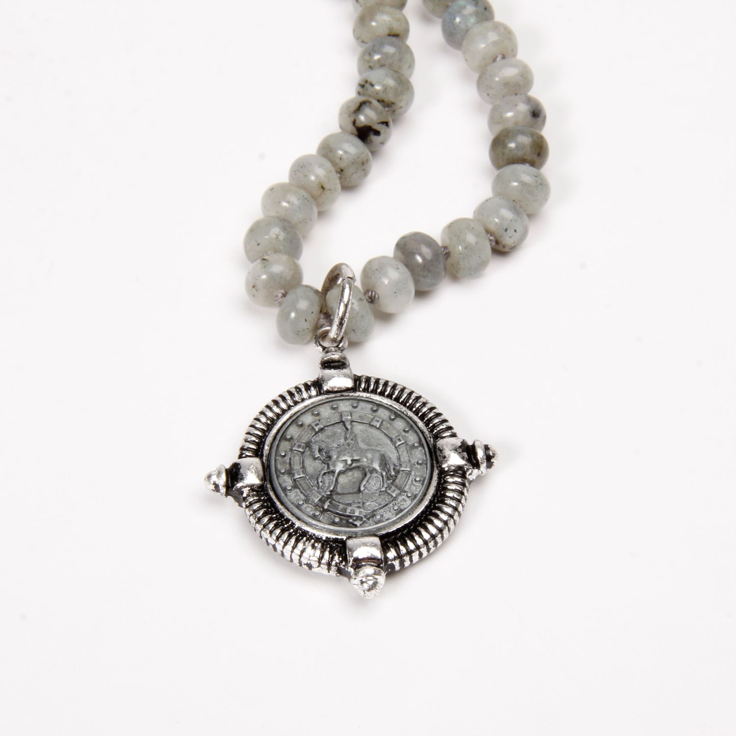 Valentine Rouge Jewellery: Rodeo Labradorite Necklace Product Image 2 of 2