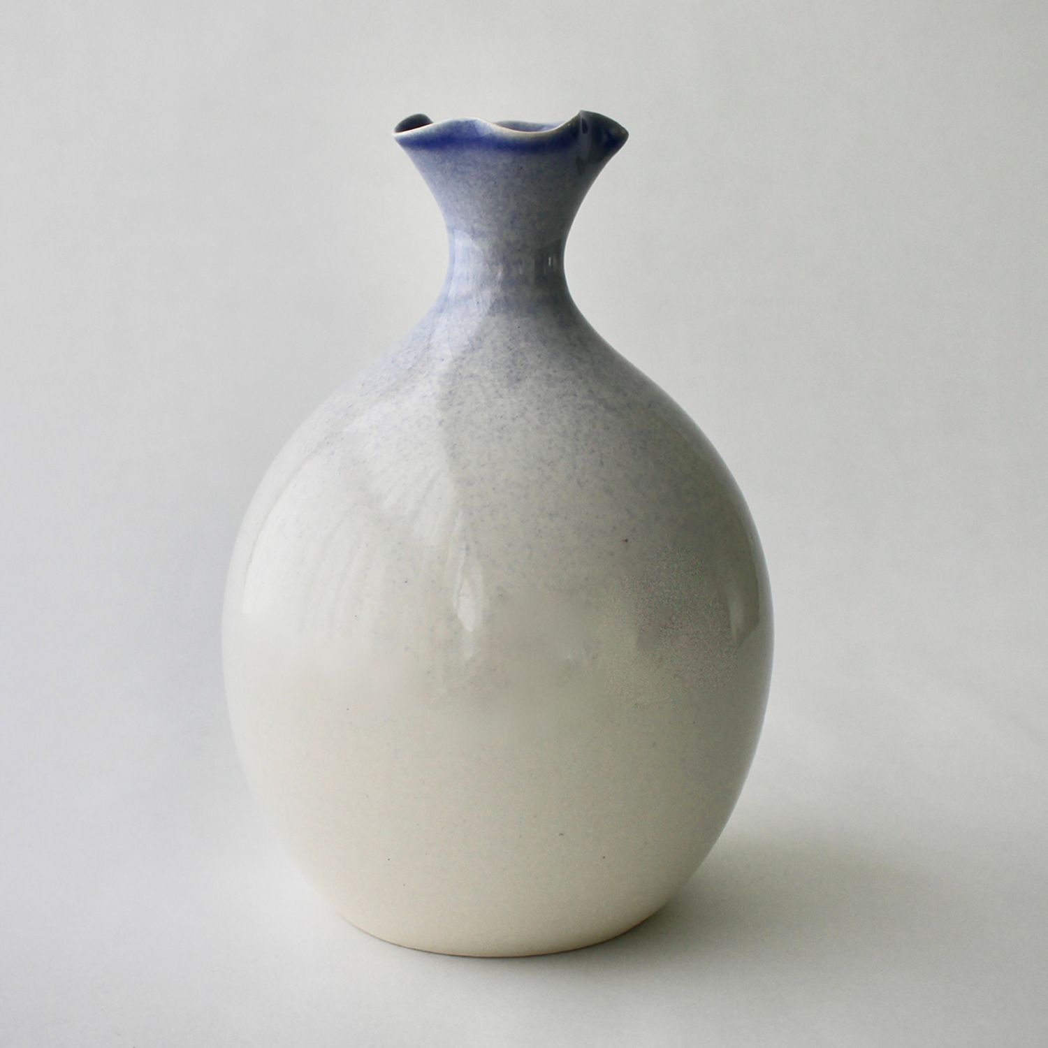 Annika Hoefs: Medium Flared Vase – Icy Blue Product Image 1 of 1