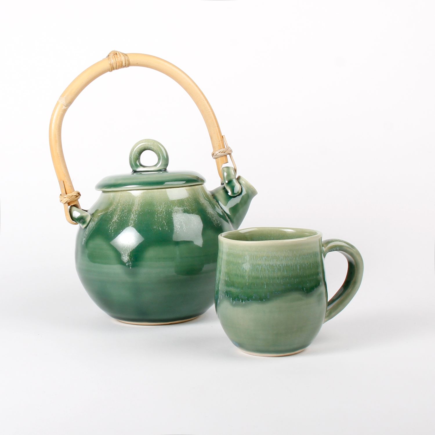 Minda Davis: Large Green Mug Product Image 2 of 3