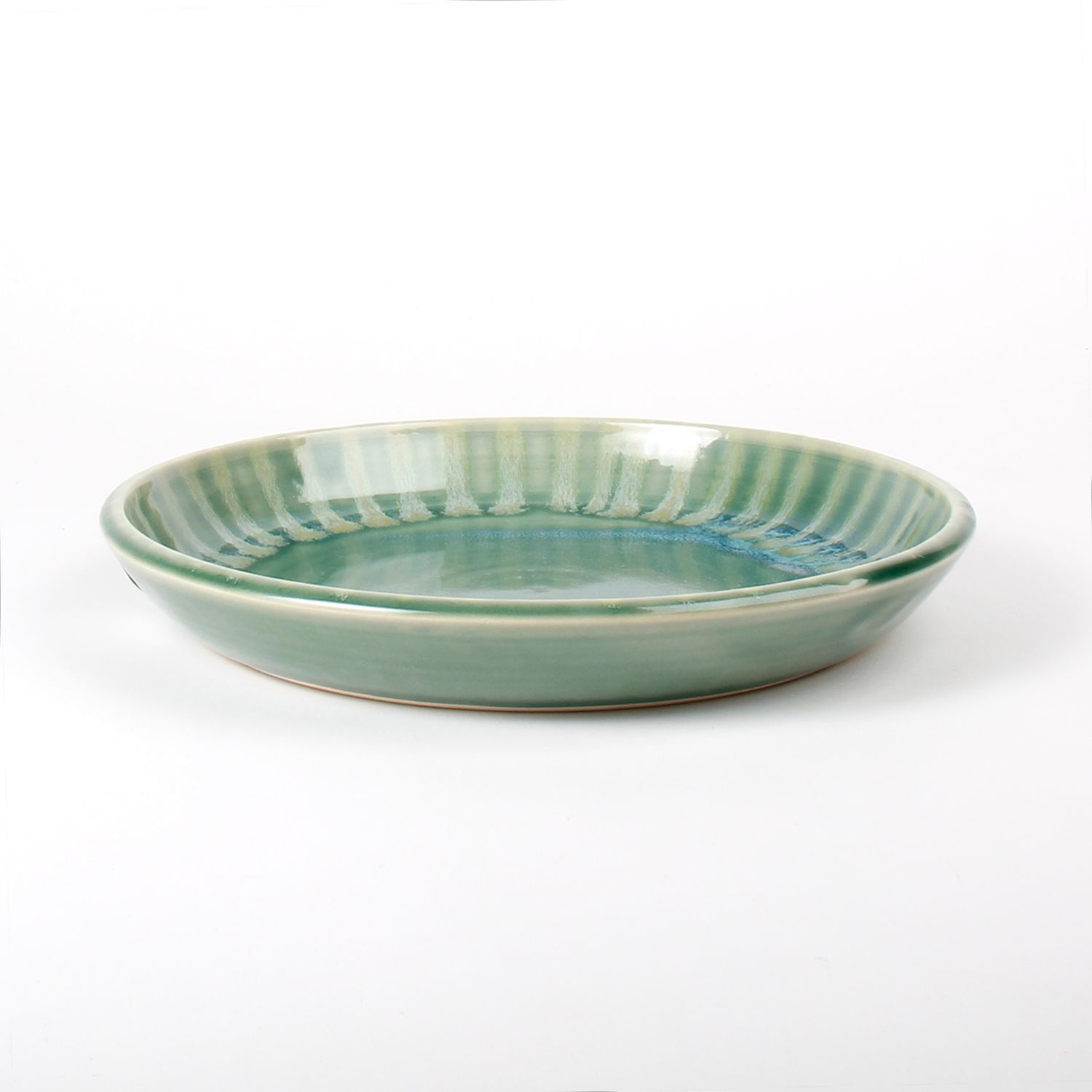 Minda Davis: Medium Green Plate Bowl Product Image 1 of 1