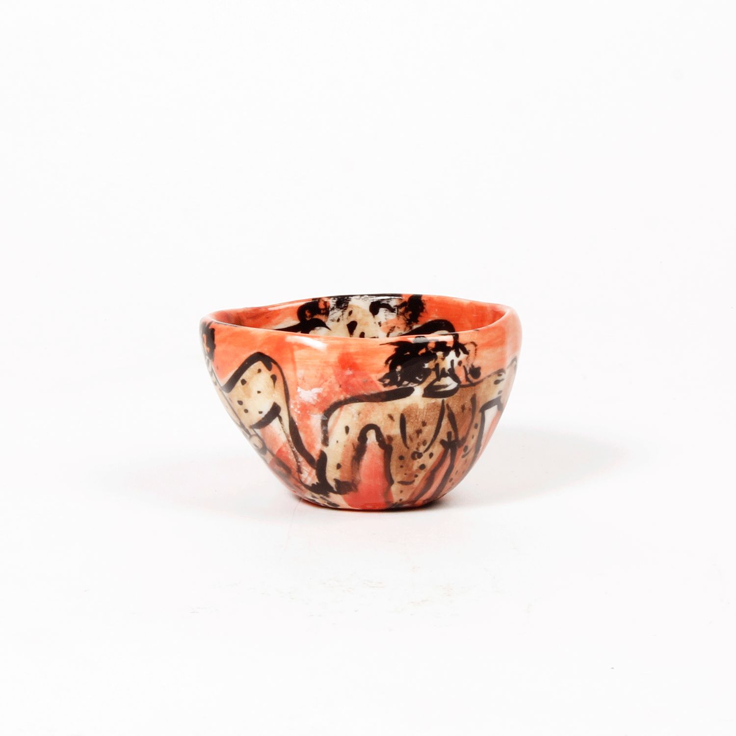 Enas Satir: Small Pink Bowl Product Image 2 of 4