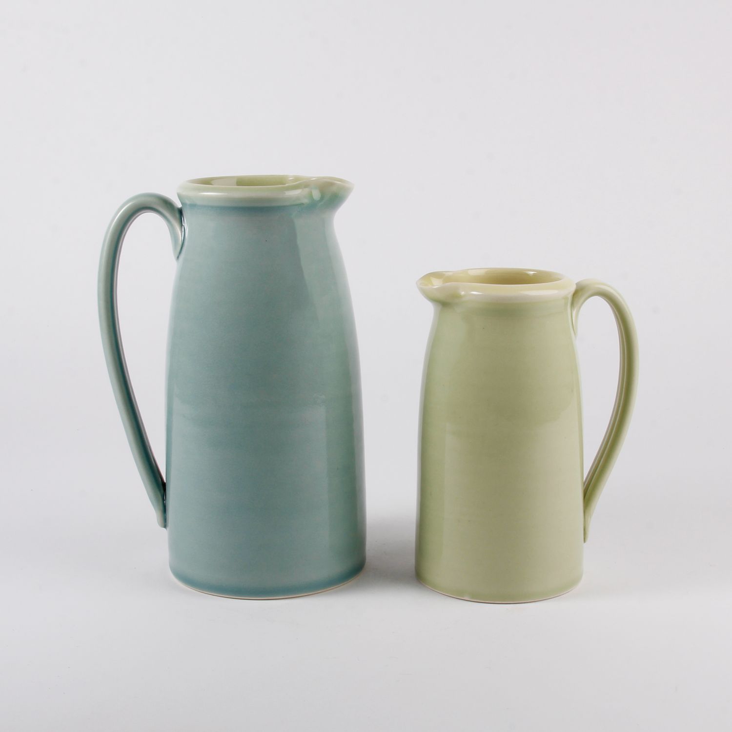 Thomas Aitken: Green & Yellow Medium Jug Product Image 2 of 2