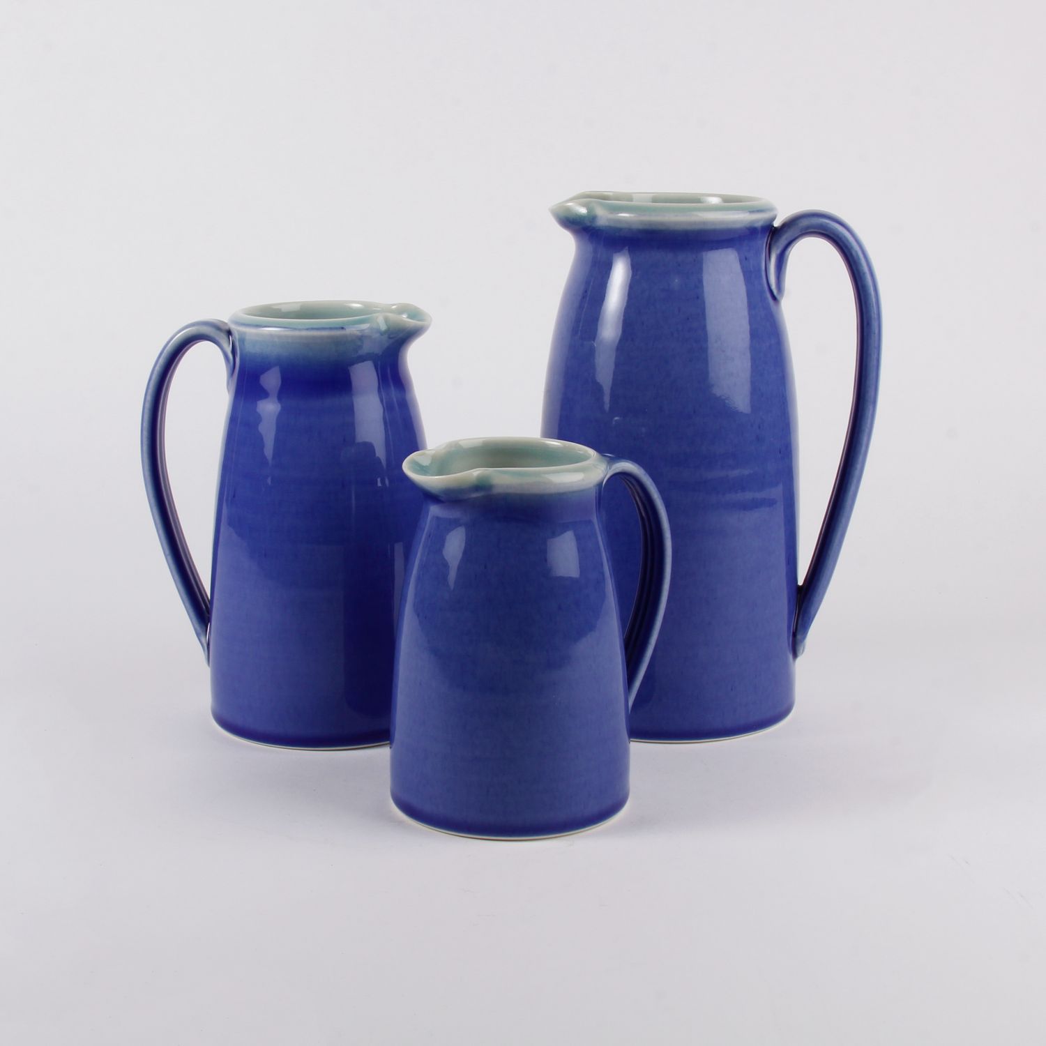 Thomas Aitken: Blue & Celadon Medium Jug Product Image 2 of 2