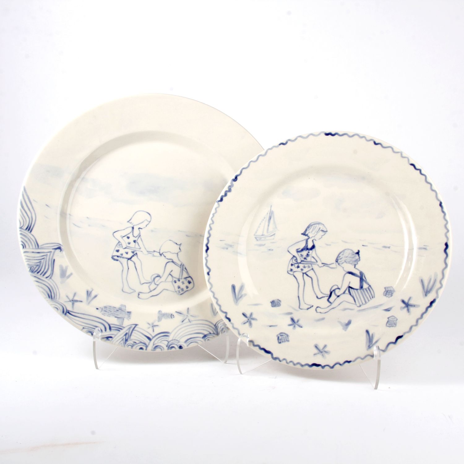 Carolina Delgado: Jardin Dinner Plate 2 Product Image 2 of 2