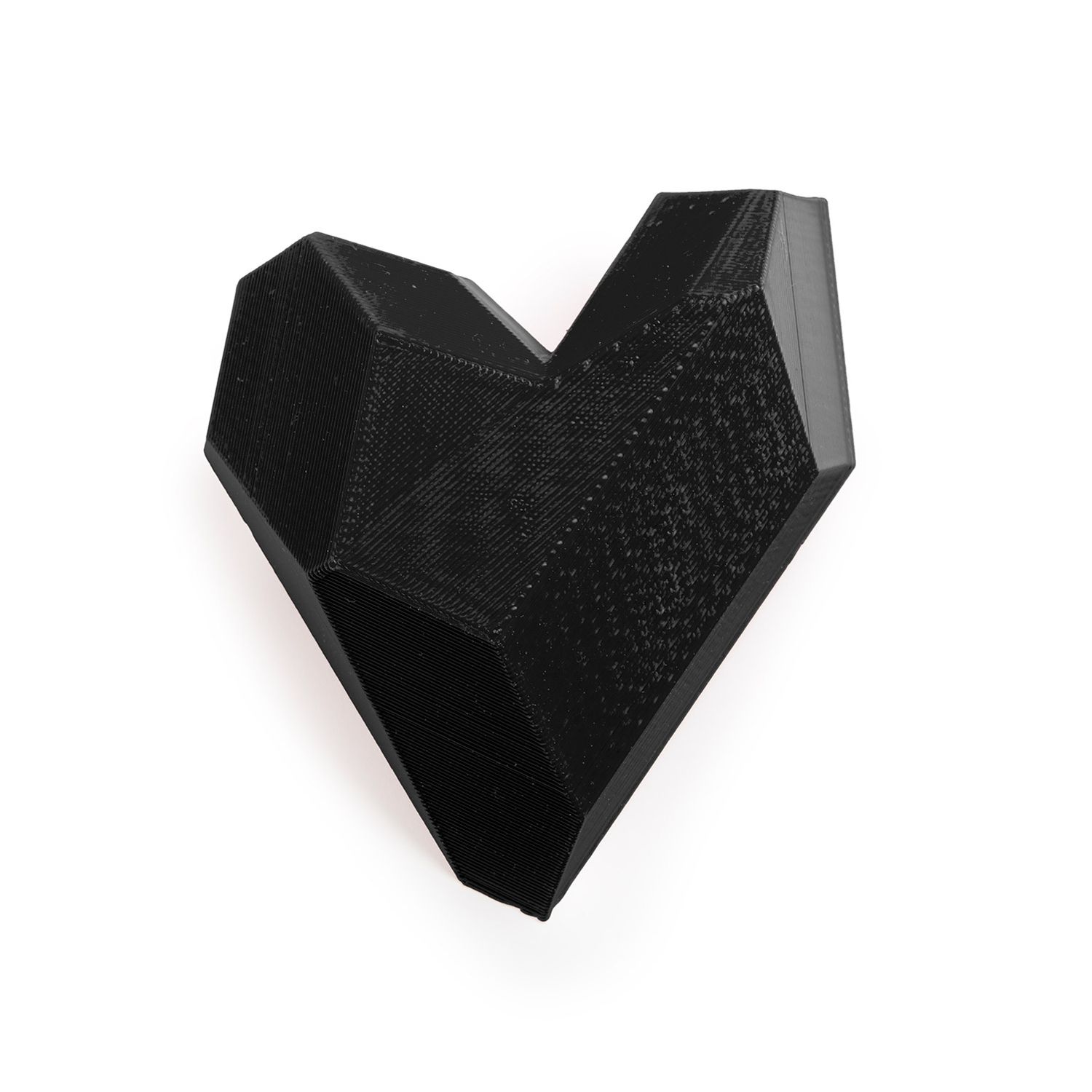 Maison 203: Heart Brooch – Black Product Image 1 of 3