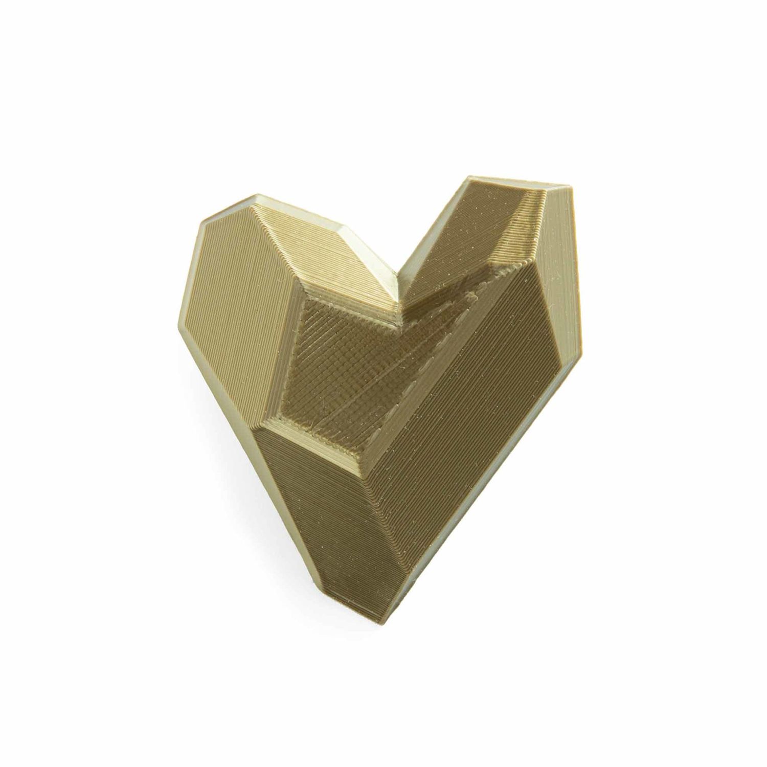 Maison 203: Heart Brooch – Gold Heart Product Image 1 of 3