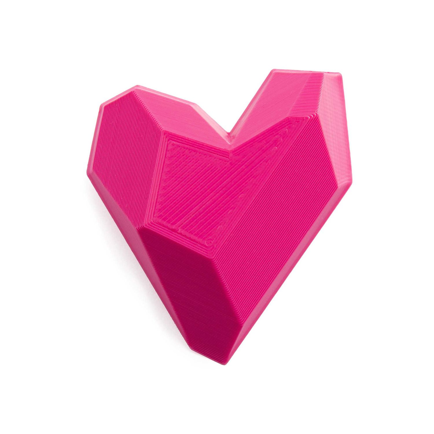 Maison 203: Heart Brooch – Magenta Product Image 1 of 3