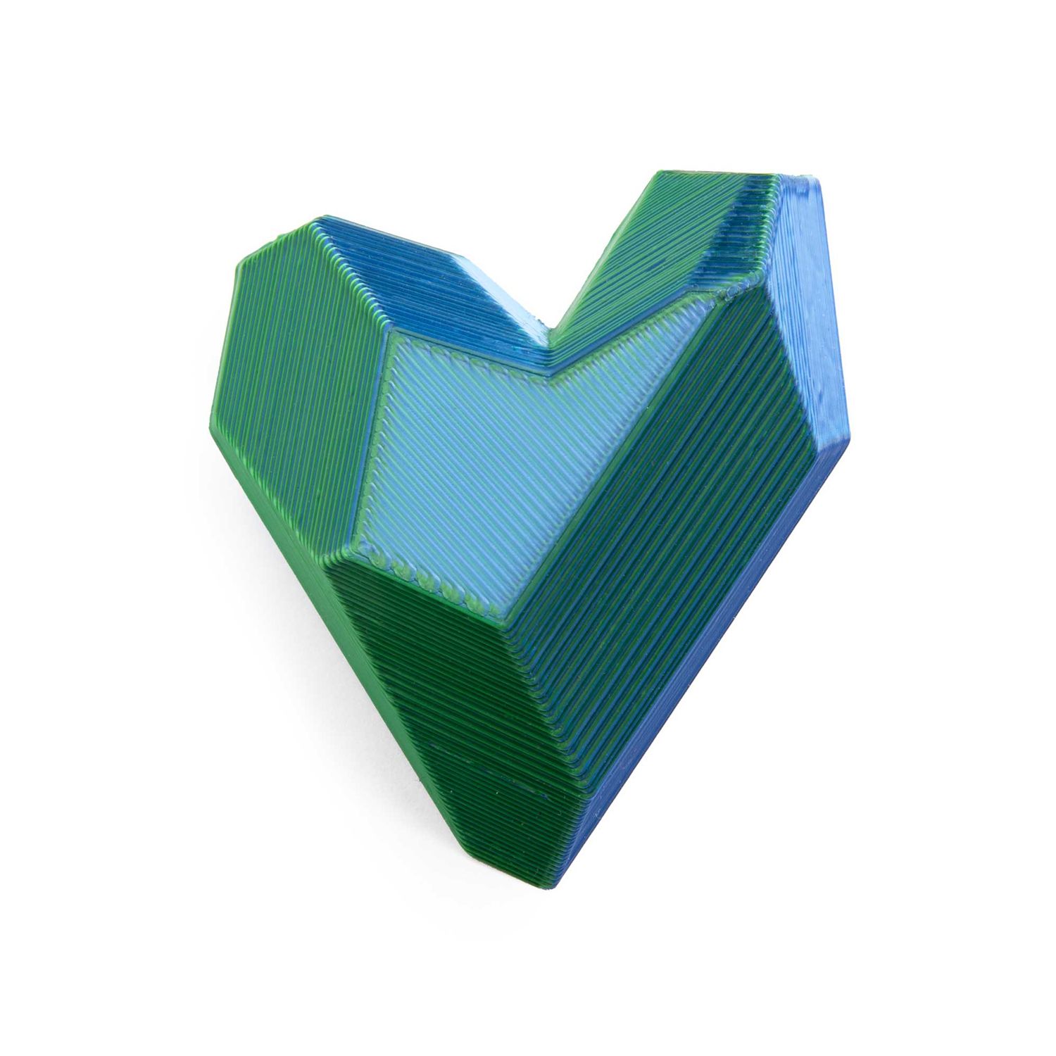 Maison 203: Mini Heart Brooch – Aurora Product Image 1 of 3