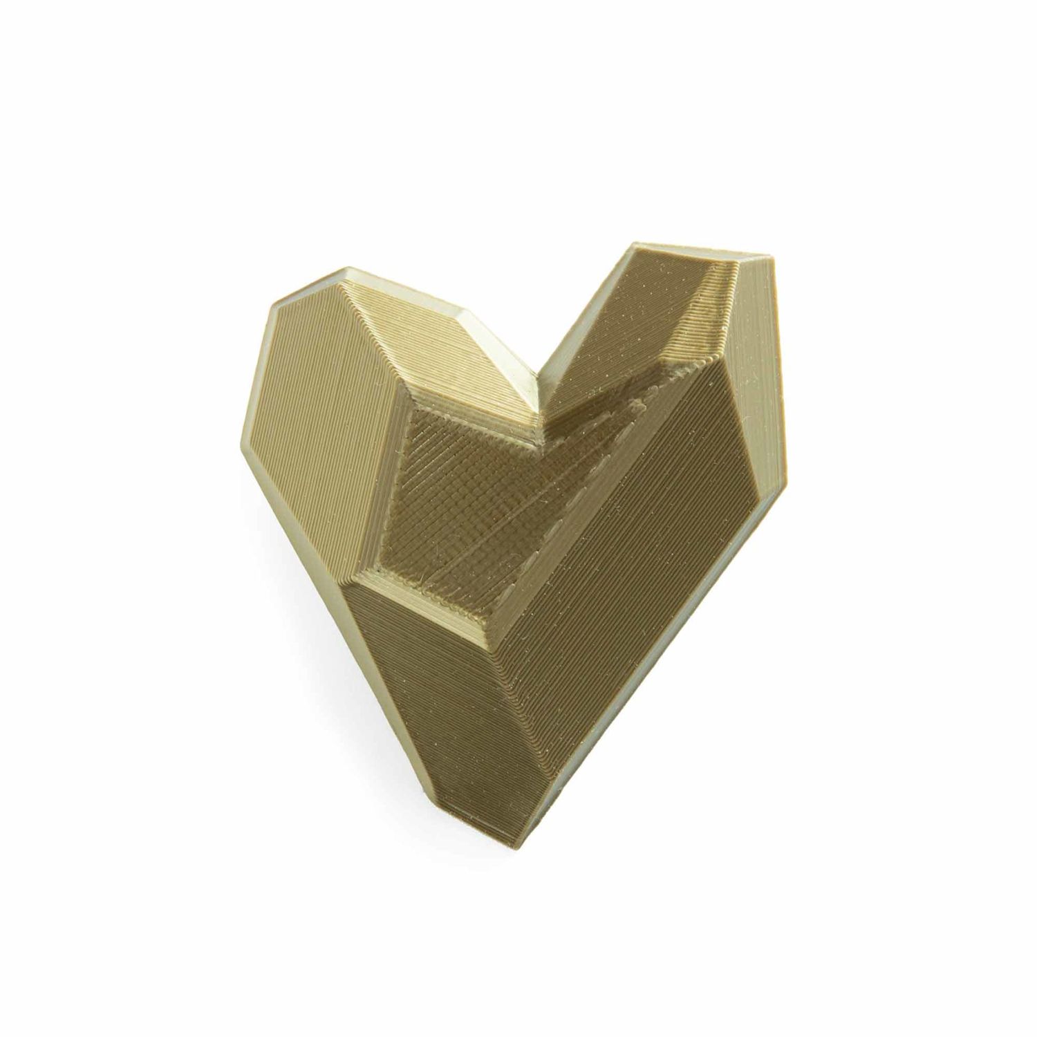 Maison 203: Mini Heart Brooch – Gold Product Image 1 of 3