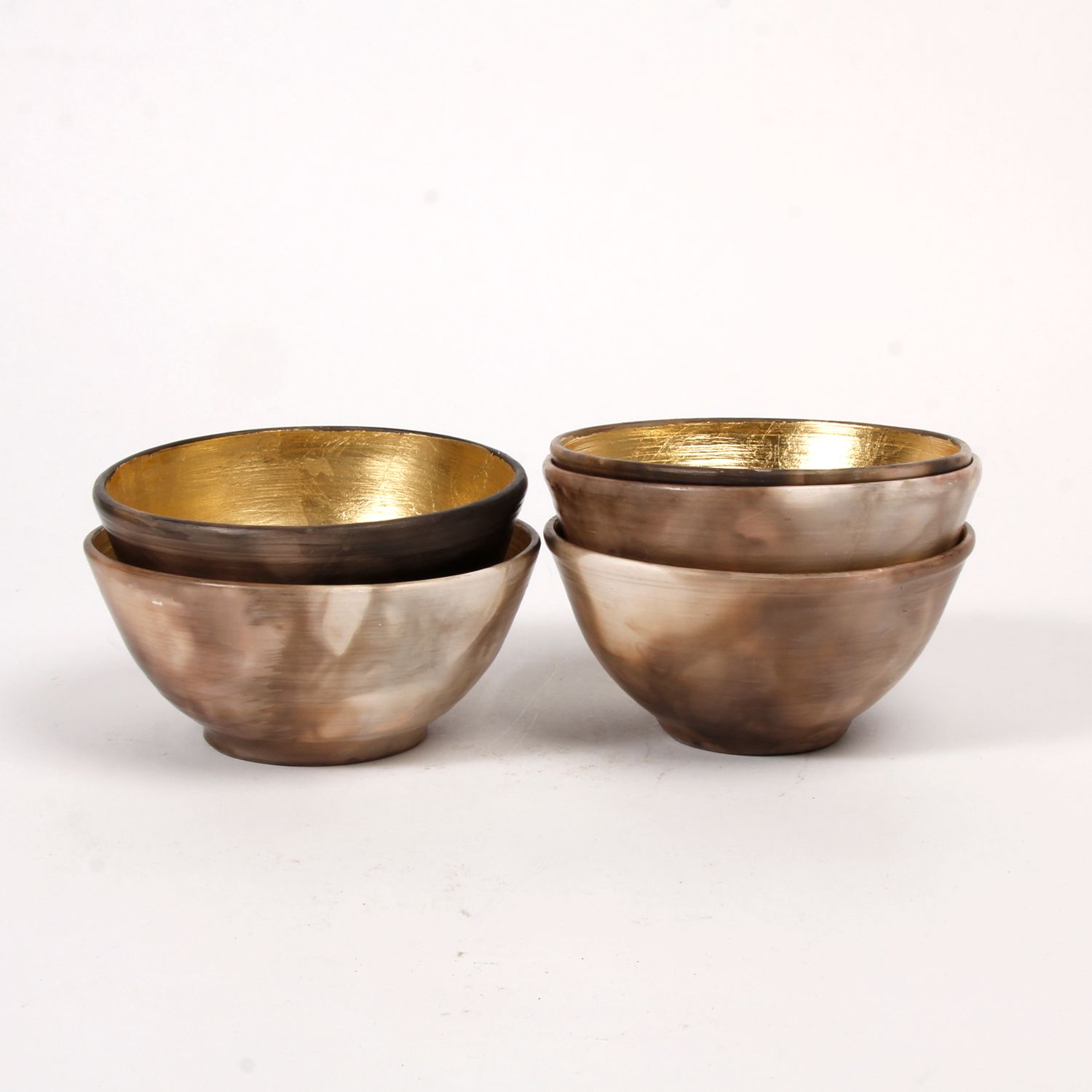 Susan Card: Gold Leaf Bowl 4 Product Image 2 of 4